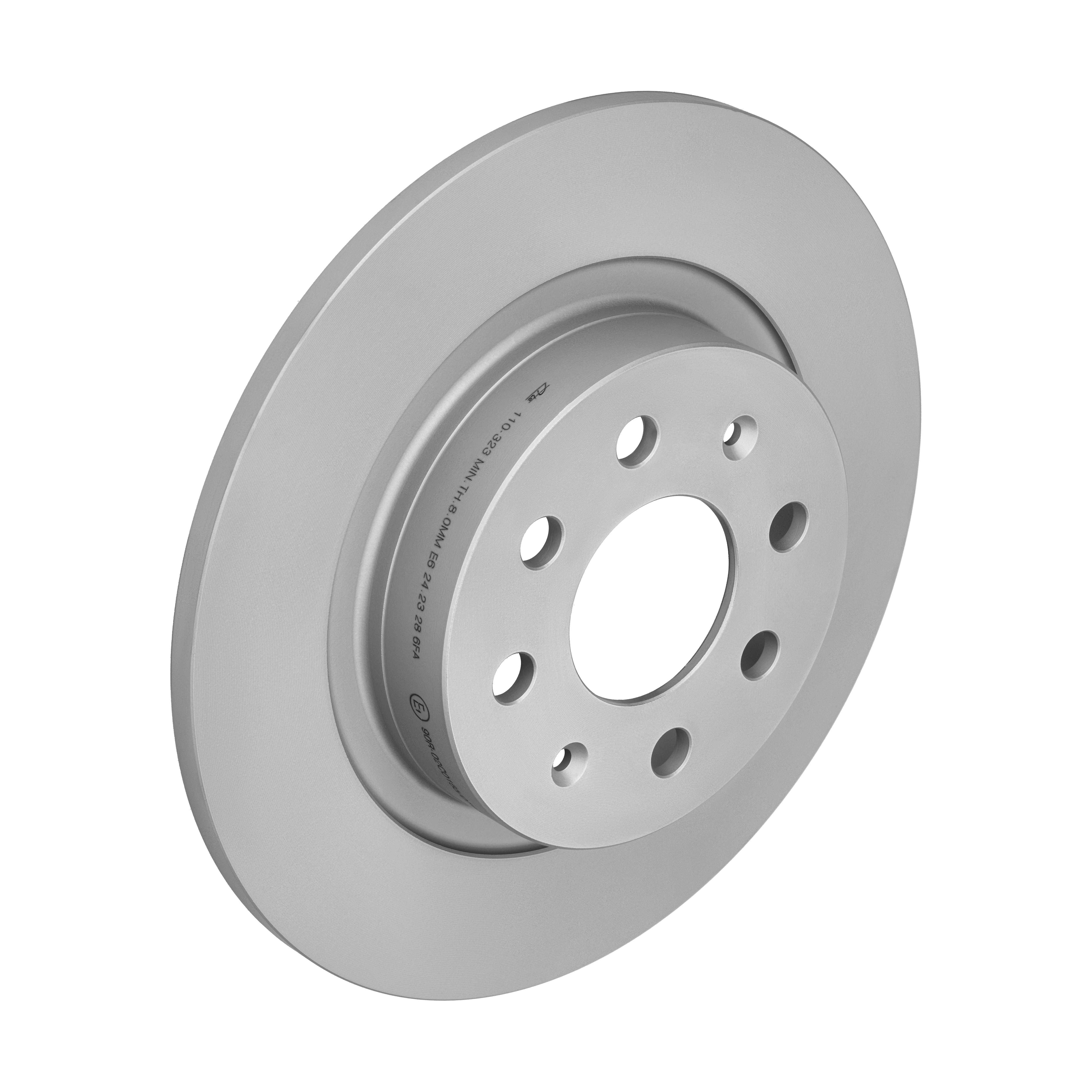 ATE Bremseskive 24011003231 fuld 264mm 10mm for VAUXHALL FIAT