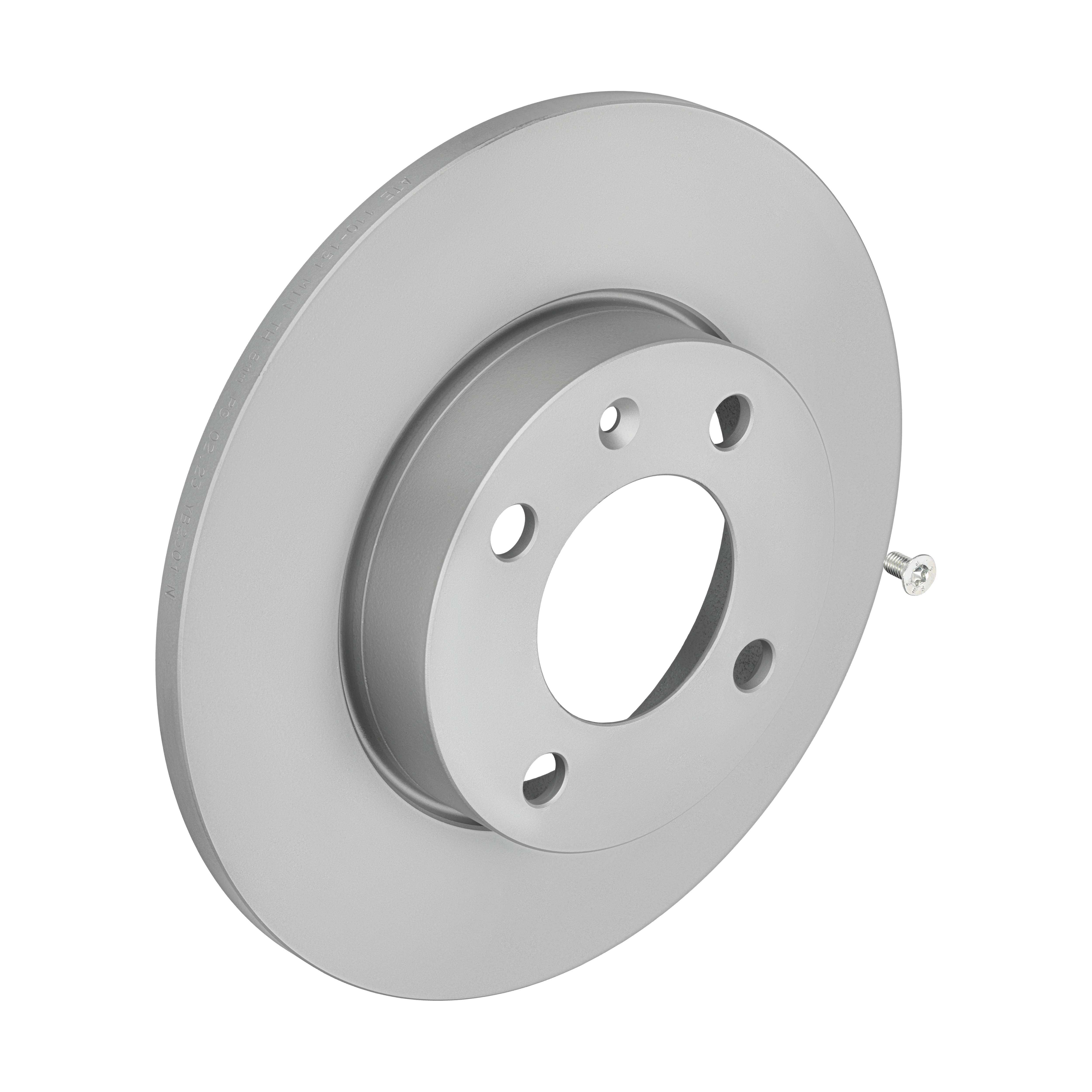 ATE Bremseskive 24011001511 fuld 239mm 10mm for VAG