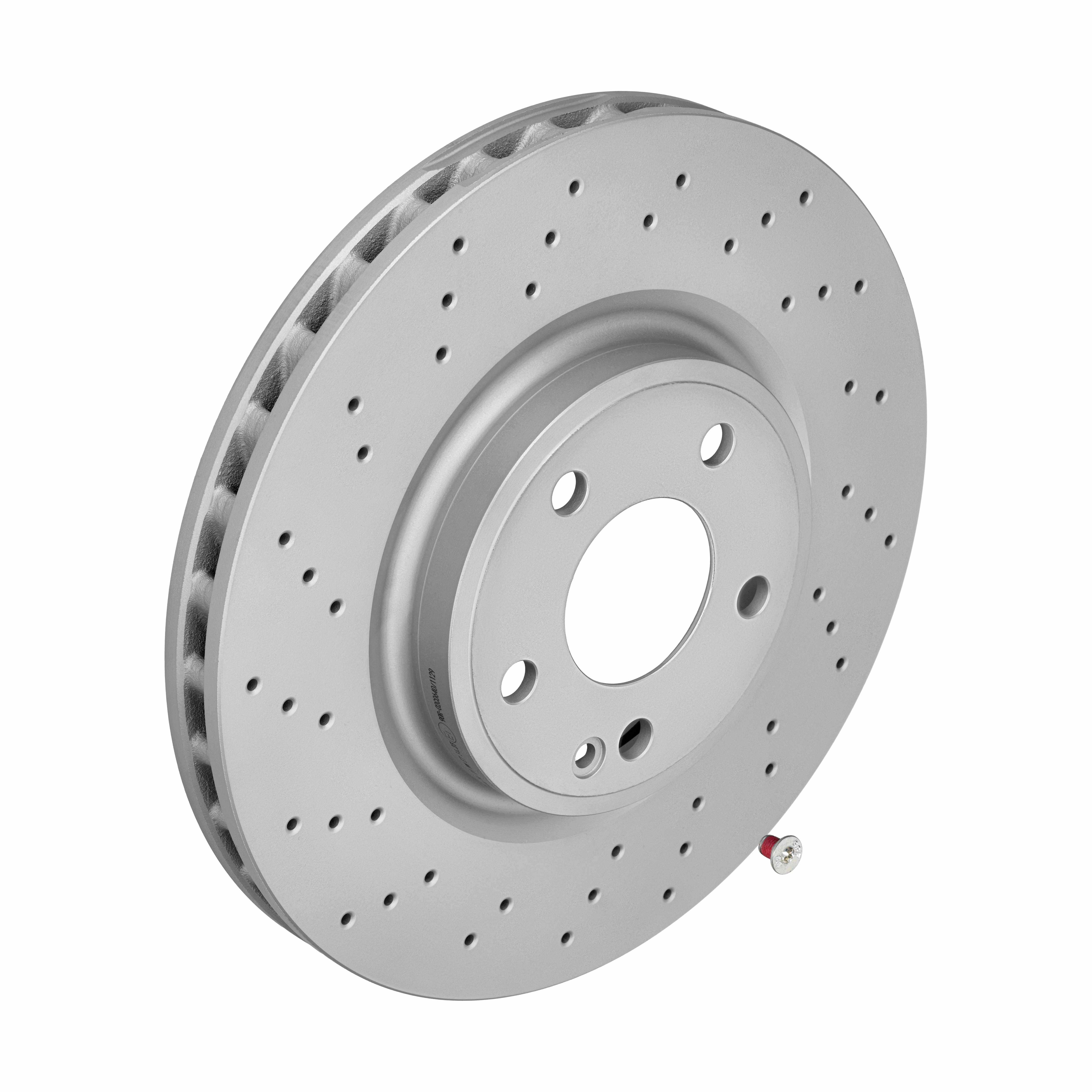 ATE Bremseskive 24013002381 perforeret 320mm 30mm for MERCEDES-BENZ