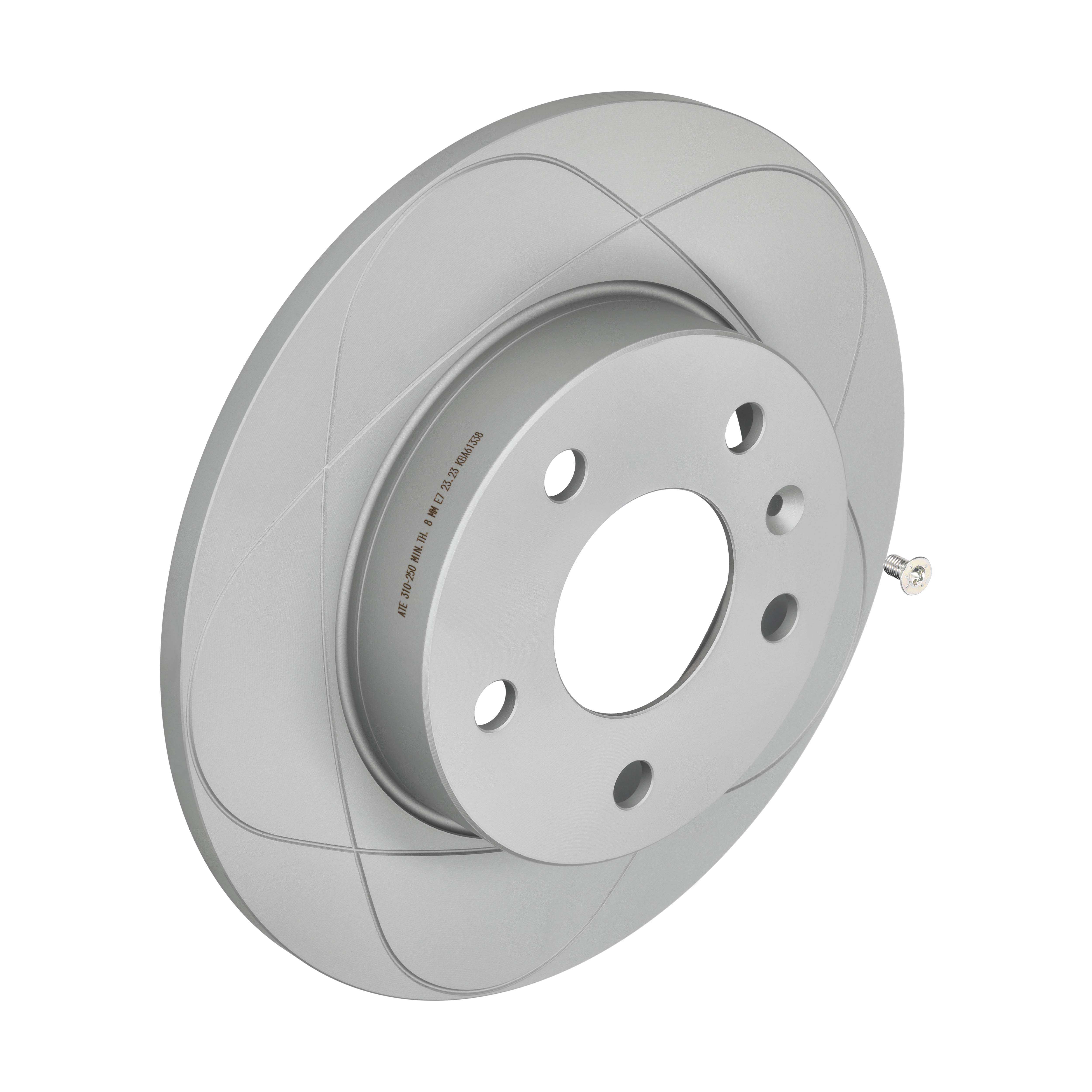 ATE Bremseskive 24031002501 fuld 264mm 10mm for VAUXHALL CHEVROLET