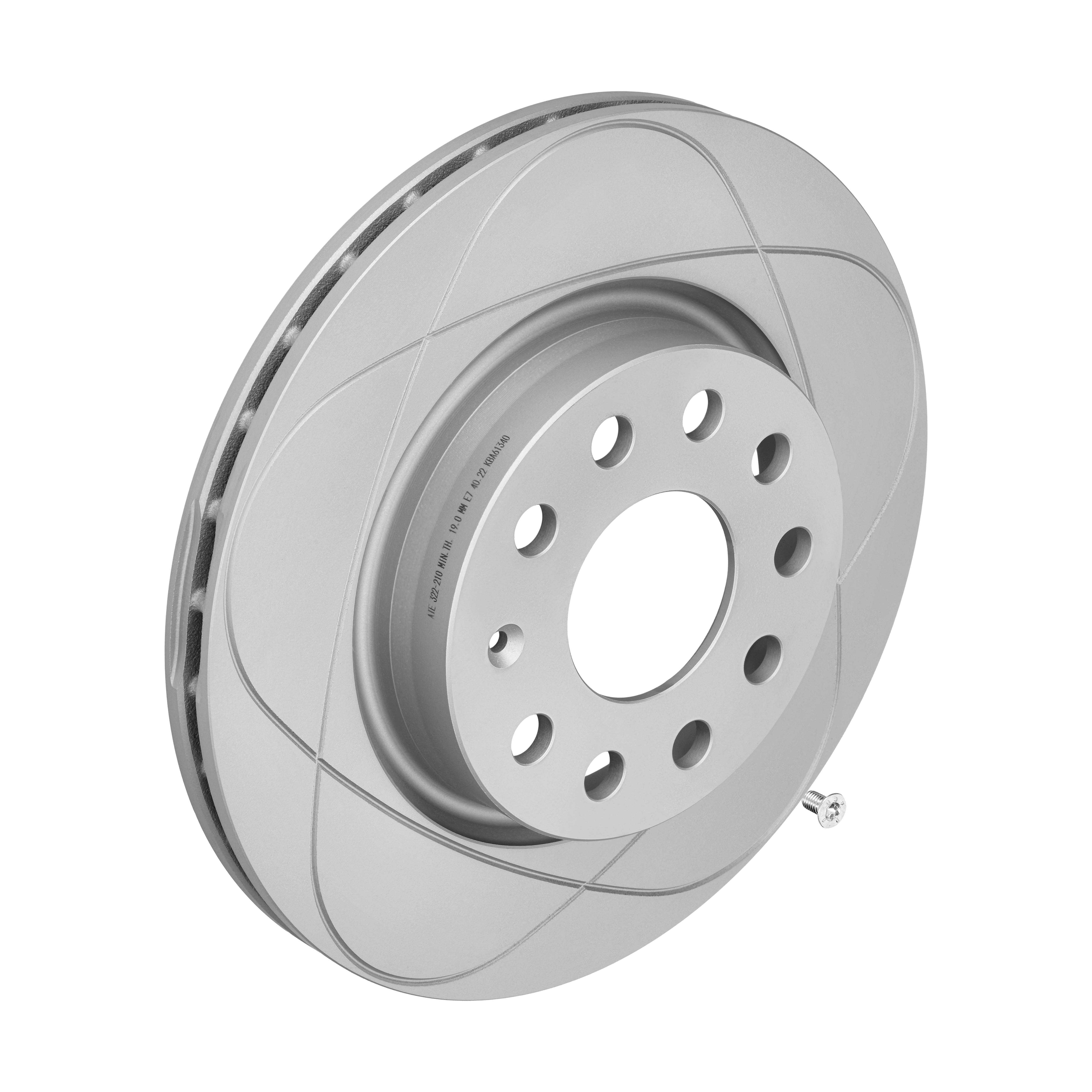 ATE Bremseskive 24032202101 ventileret 280mm 22mm for VAG