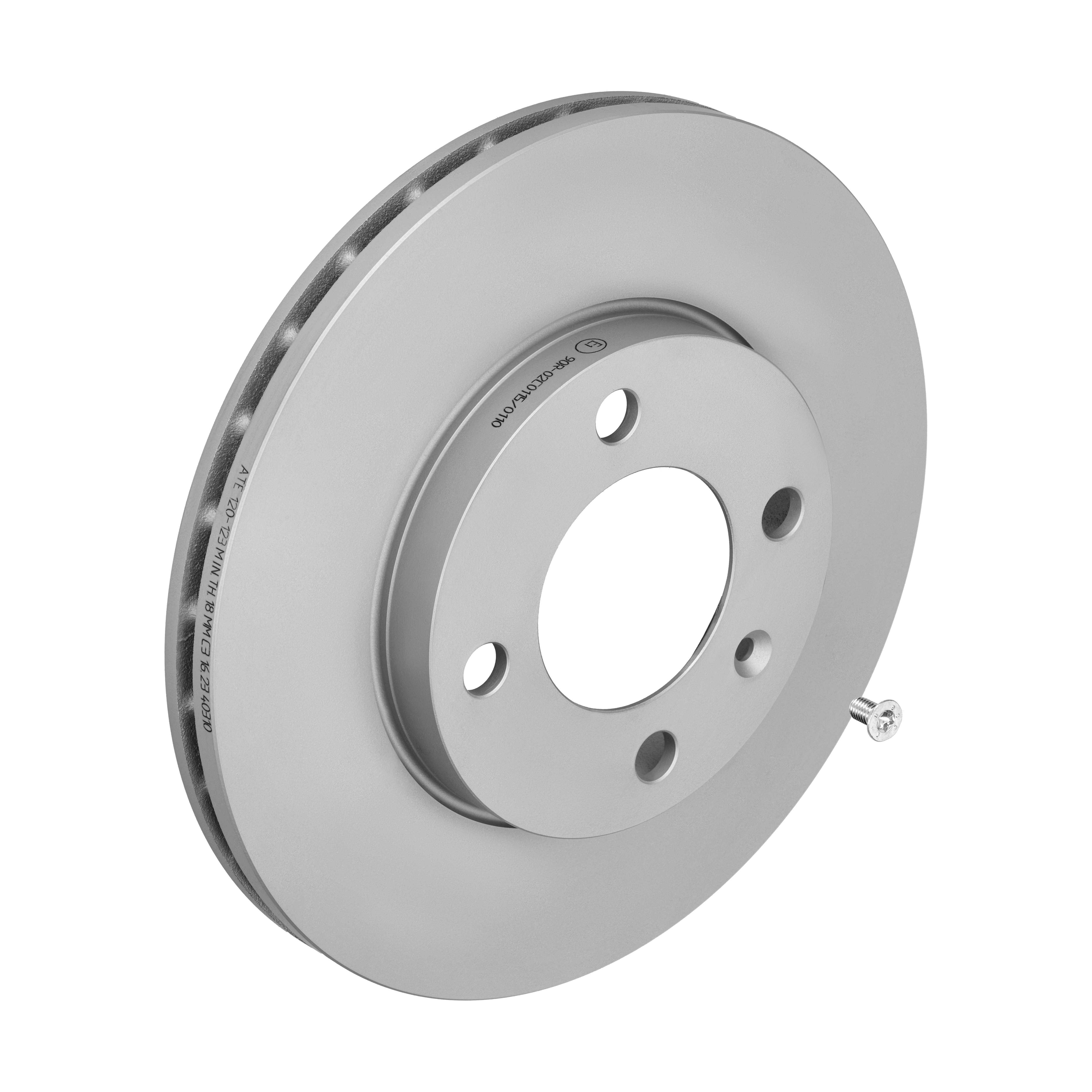 ATE Bremseskive 24012001231 ventileret 239mm 20mm for VAG