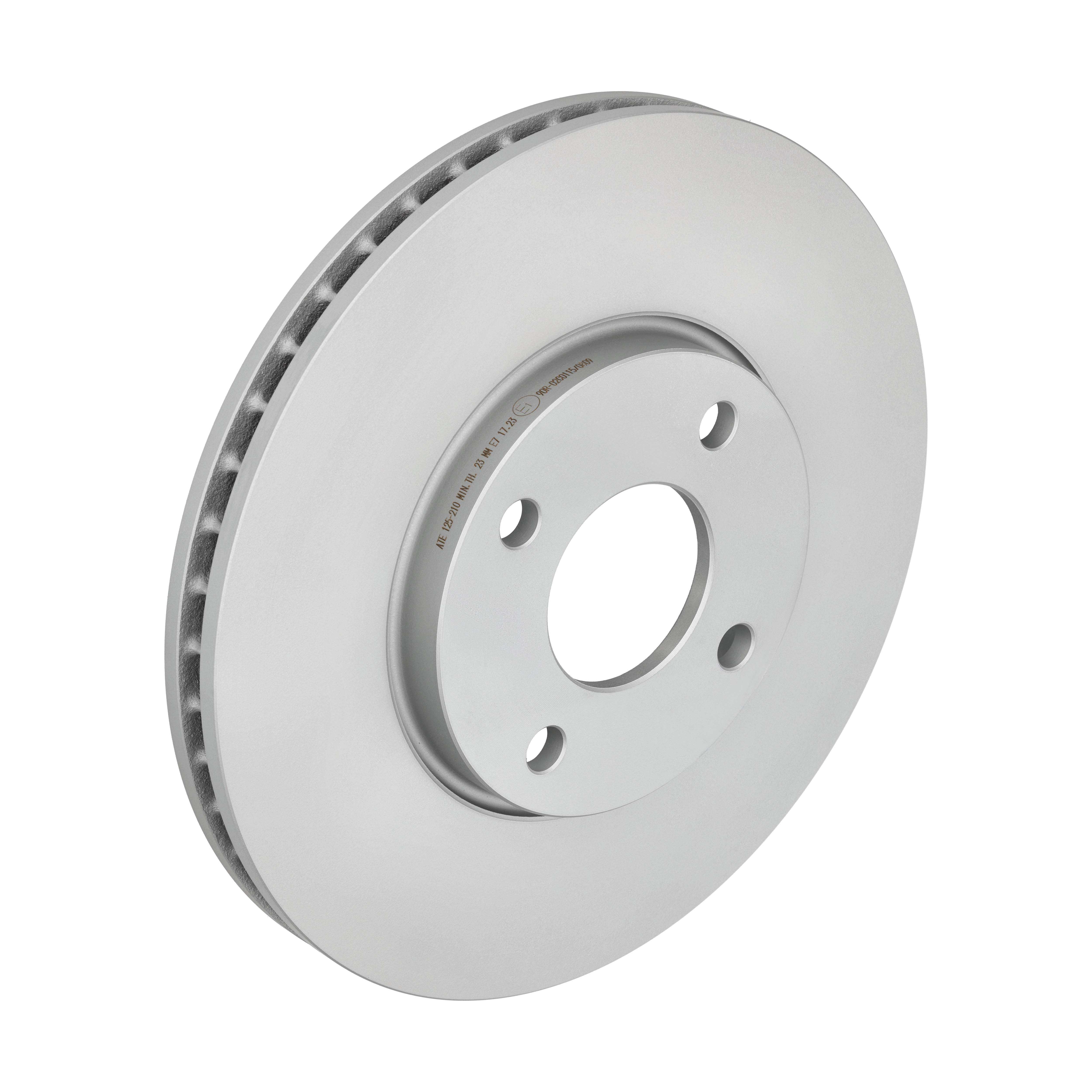 ATE Bremseskive 24012502101 ventileret 278mm 25mm for FORD