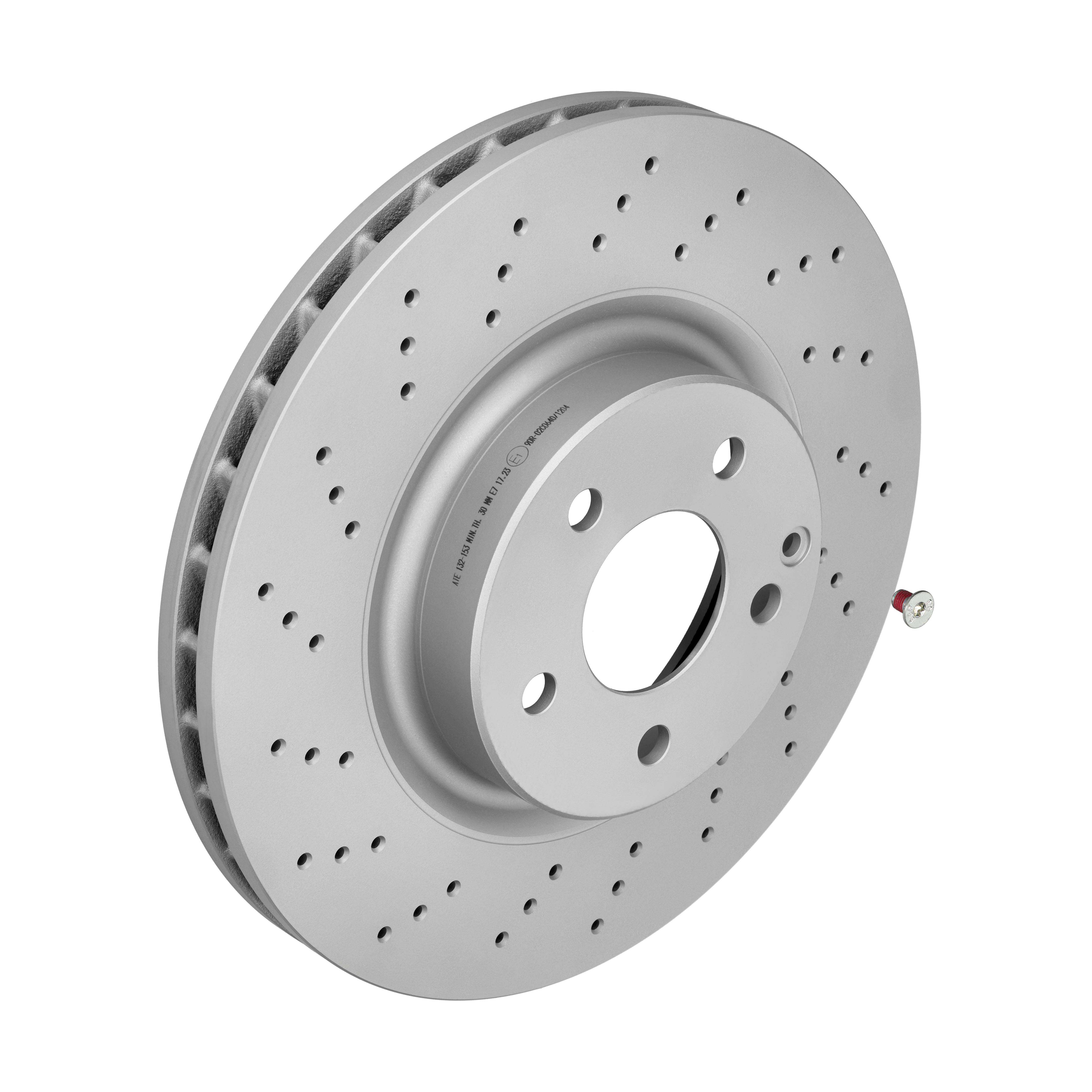 ATE Bremseskive 24013201531 perforeret 330mm 32mm for MERCEDES-BENZ