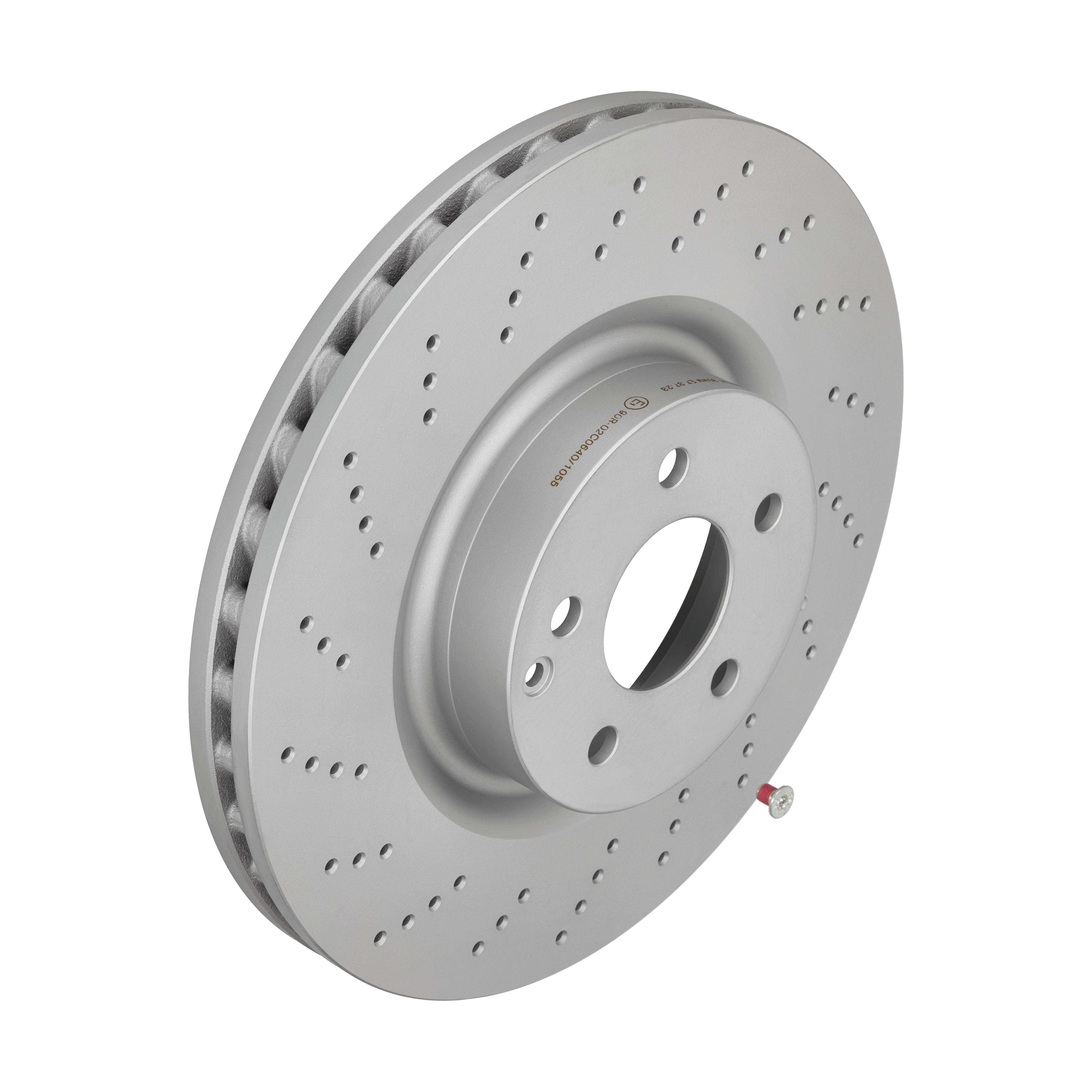 ATE Bremseskive 24013201681 perforeret 344mm 32mm for MERCEDES-BENZ
