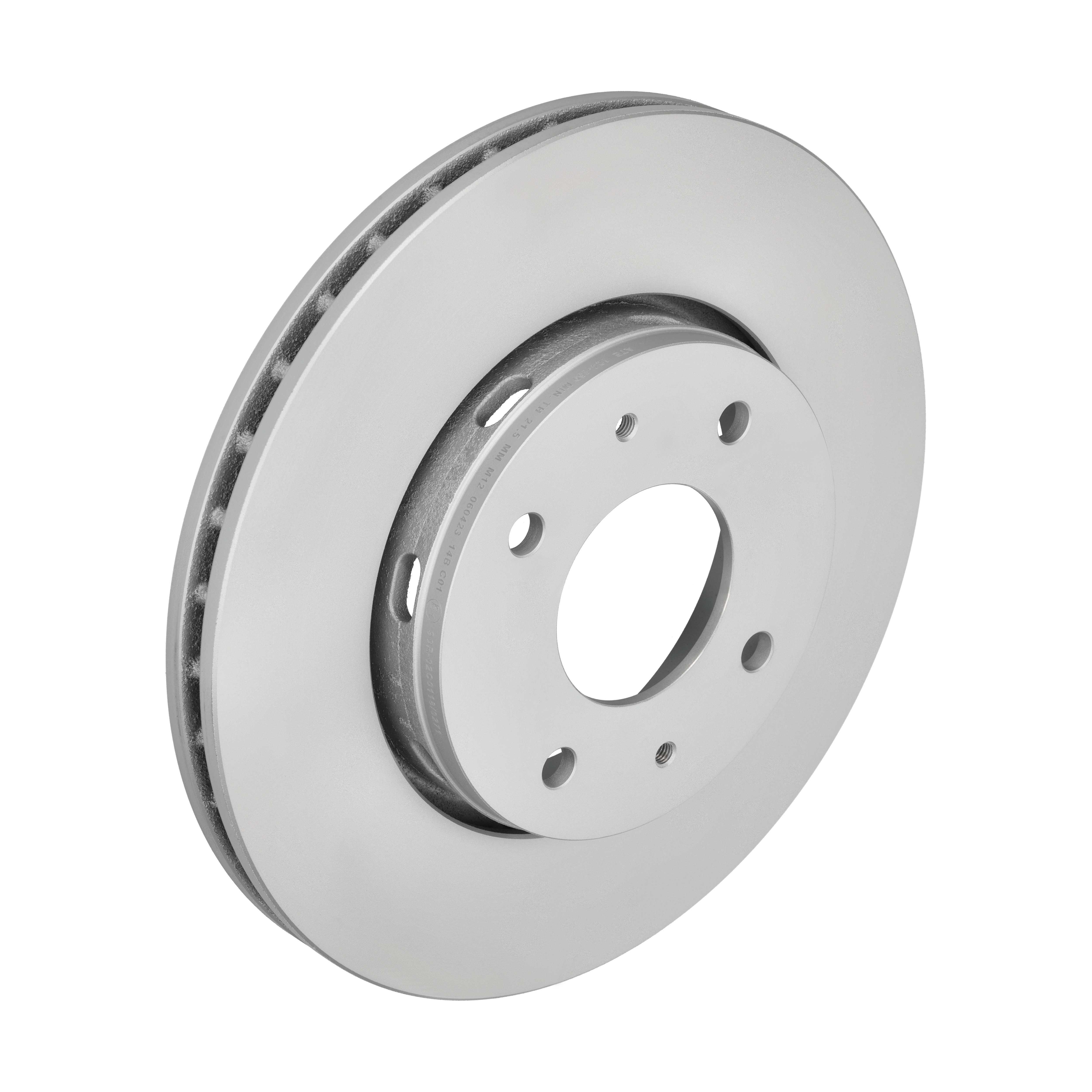 ATE Bremseskive 24012401591 ventileret 281mm 24mm for VOLVO MITSUBISHI
