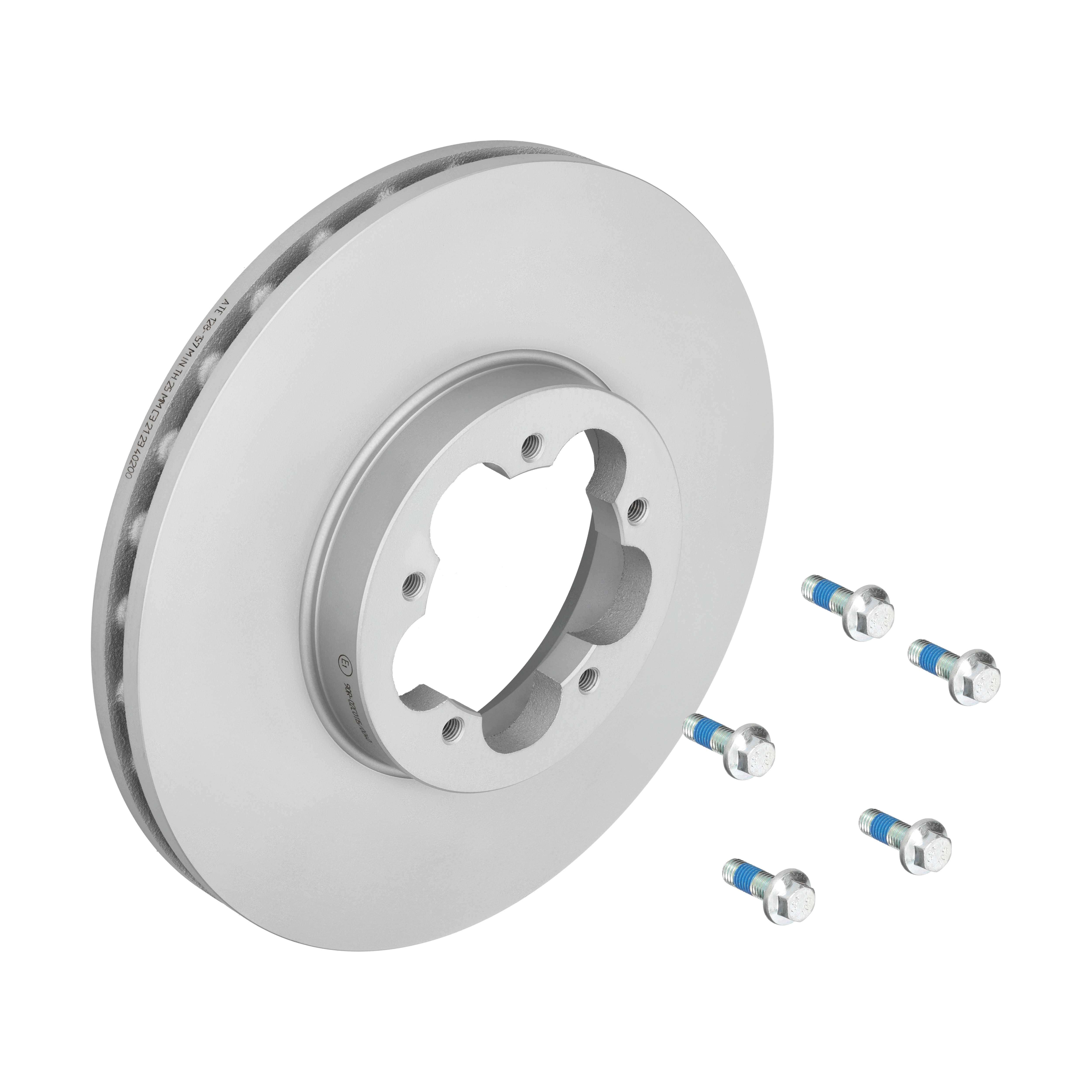 ATE Bremseskive 24012801571 ventileret 300mm 28mm for FORD