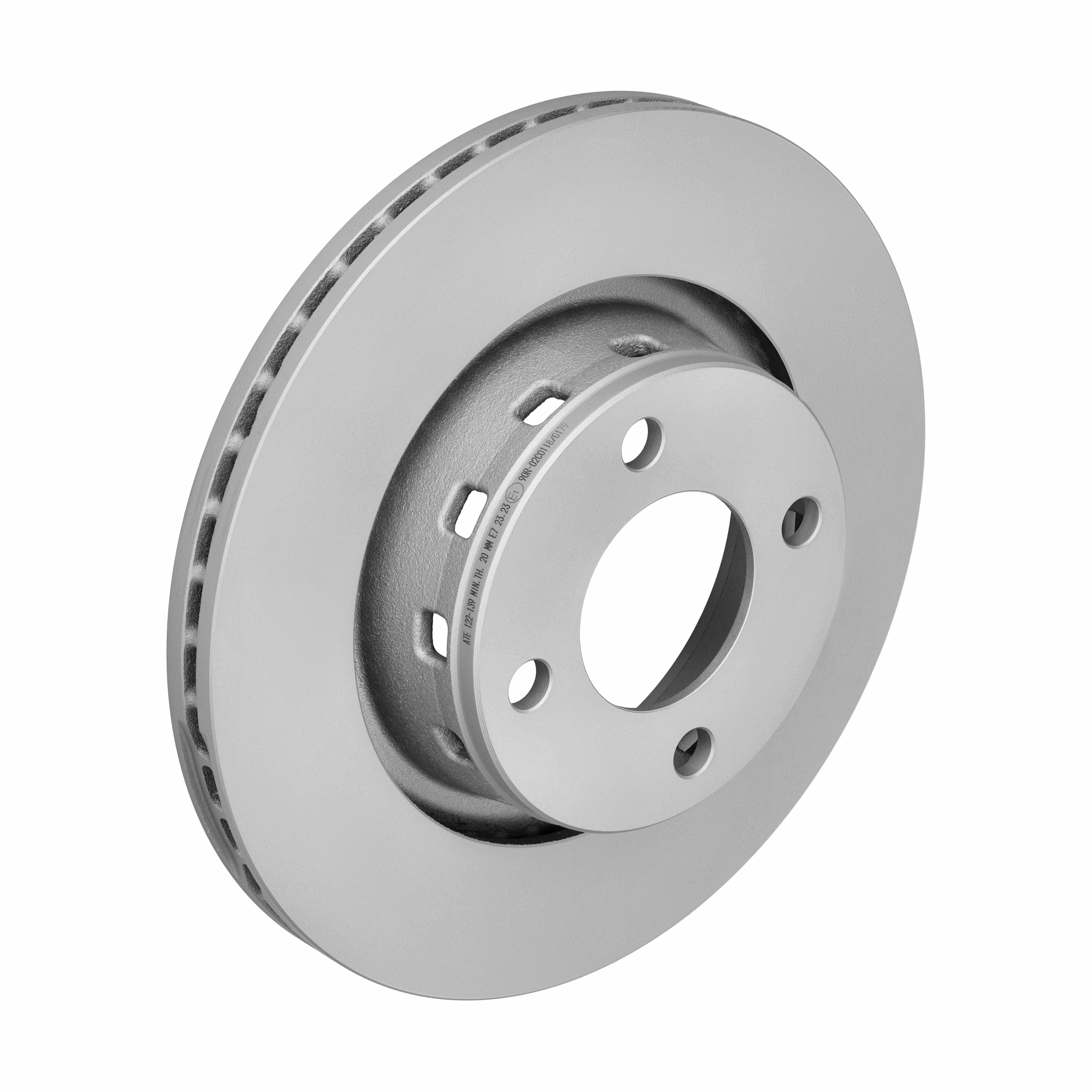 ATE Bremseskive 24012201391 ventileret 280mm 22mm for VAG