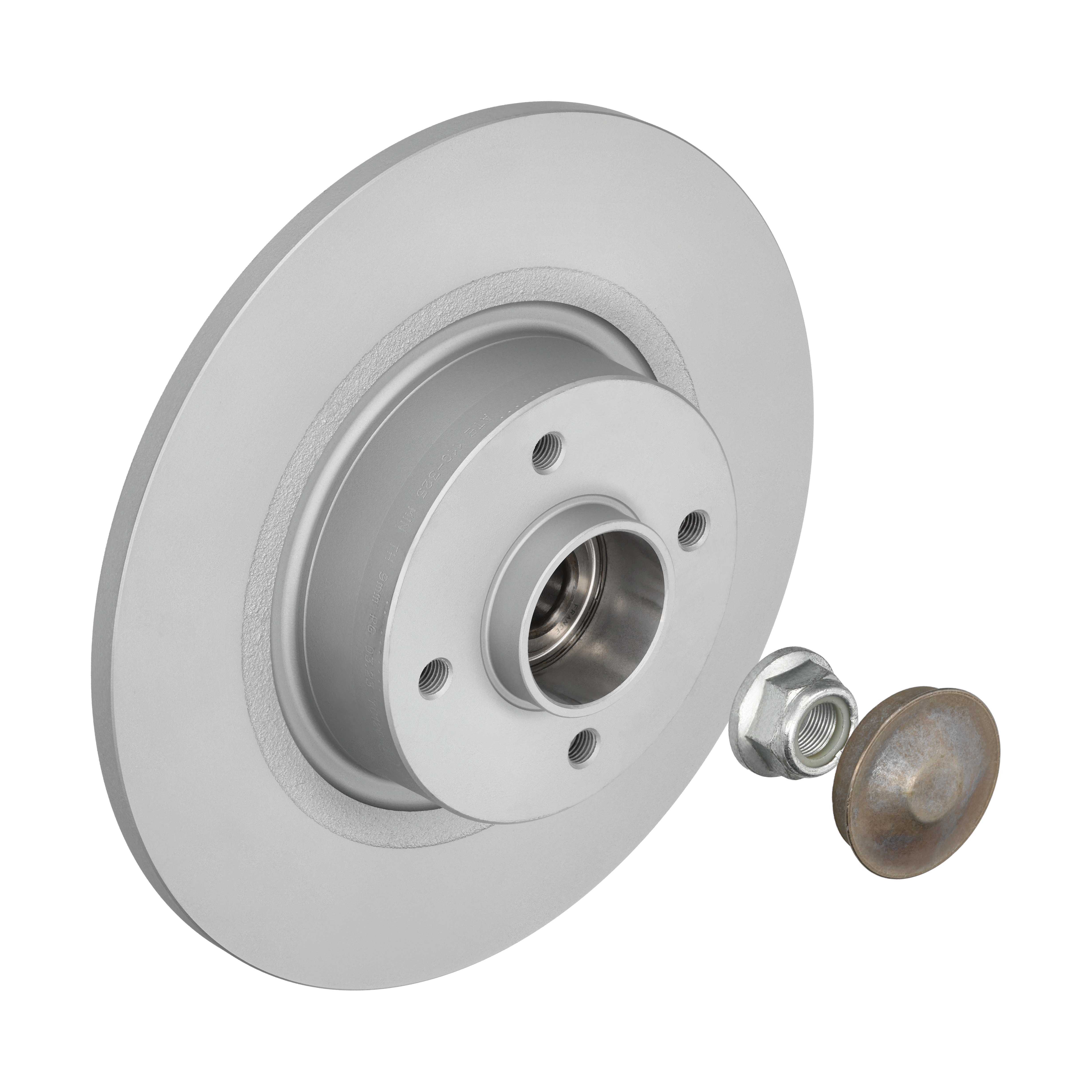 ATE Bremseskive 24011003252 fuld 270mm 10mm for RENAULT