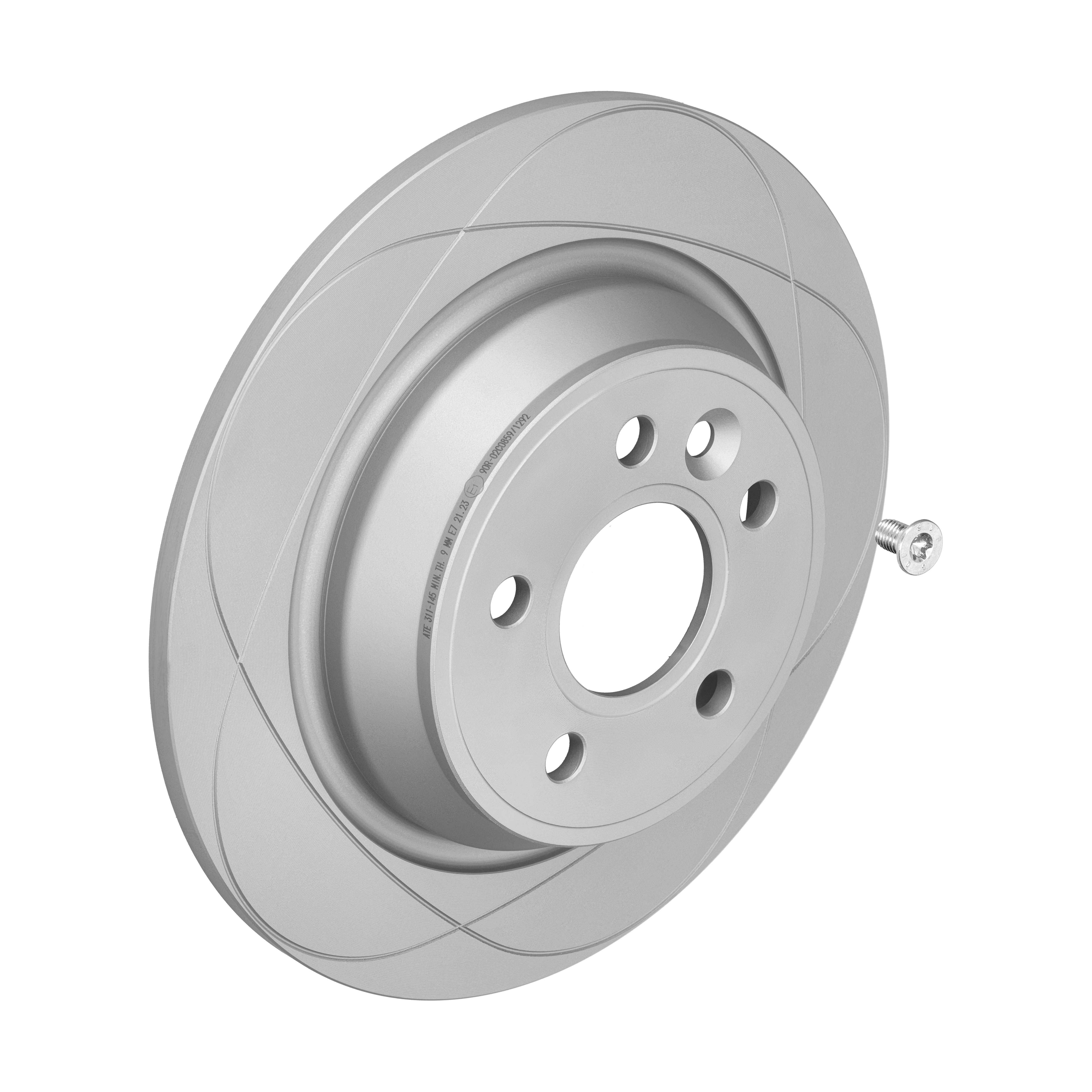 ATE Bremseskive 24031101451 fuld 302mm 11mm for FORD LAND ROVER