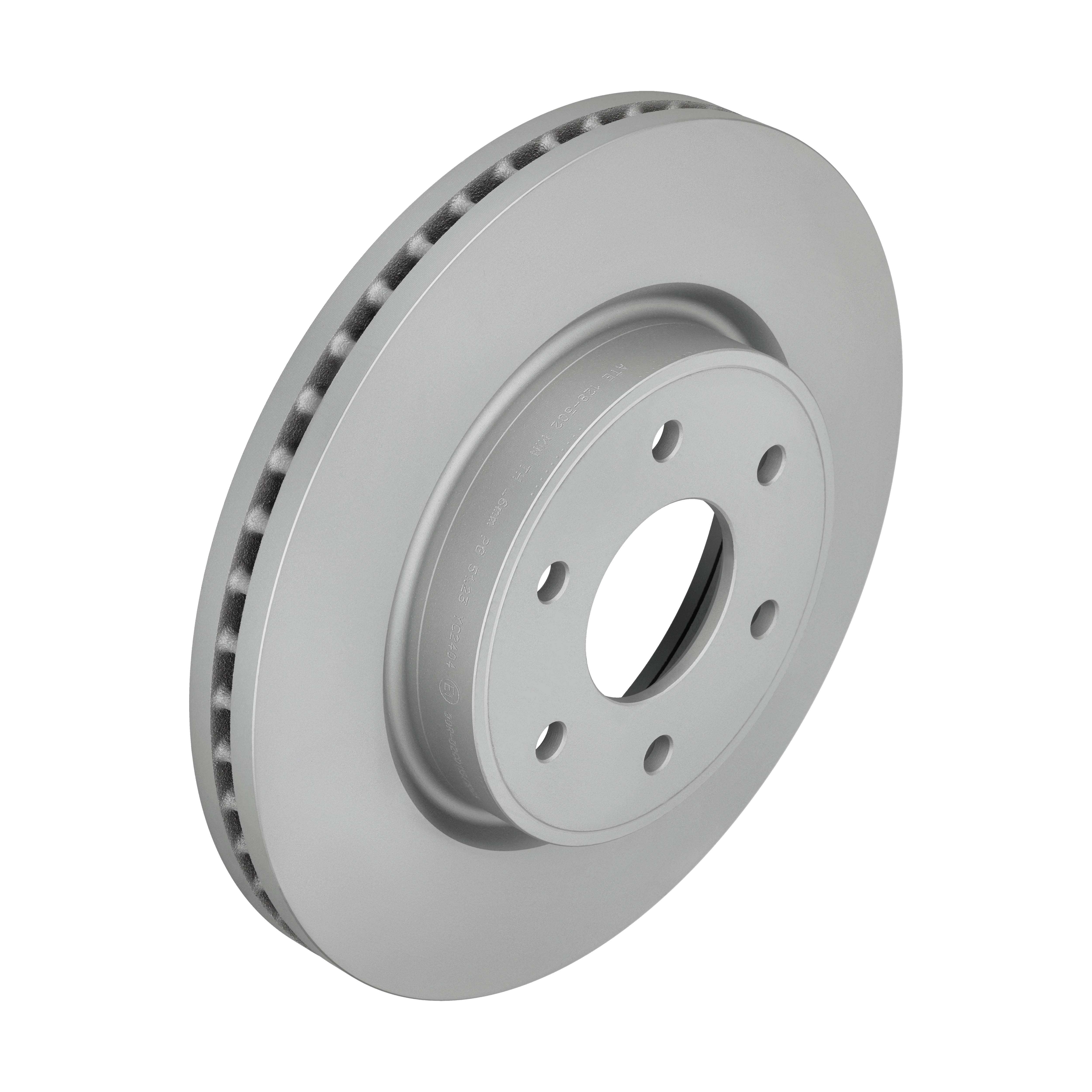 ATE Bremseskive 24012803021 ventileret 296mm 28mm for RENAULT