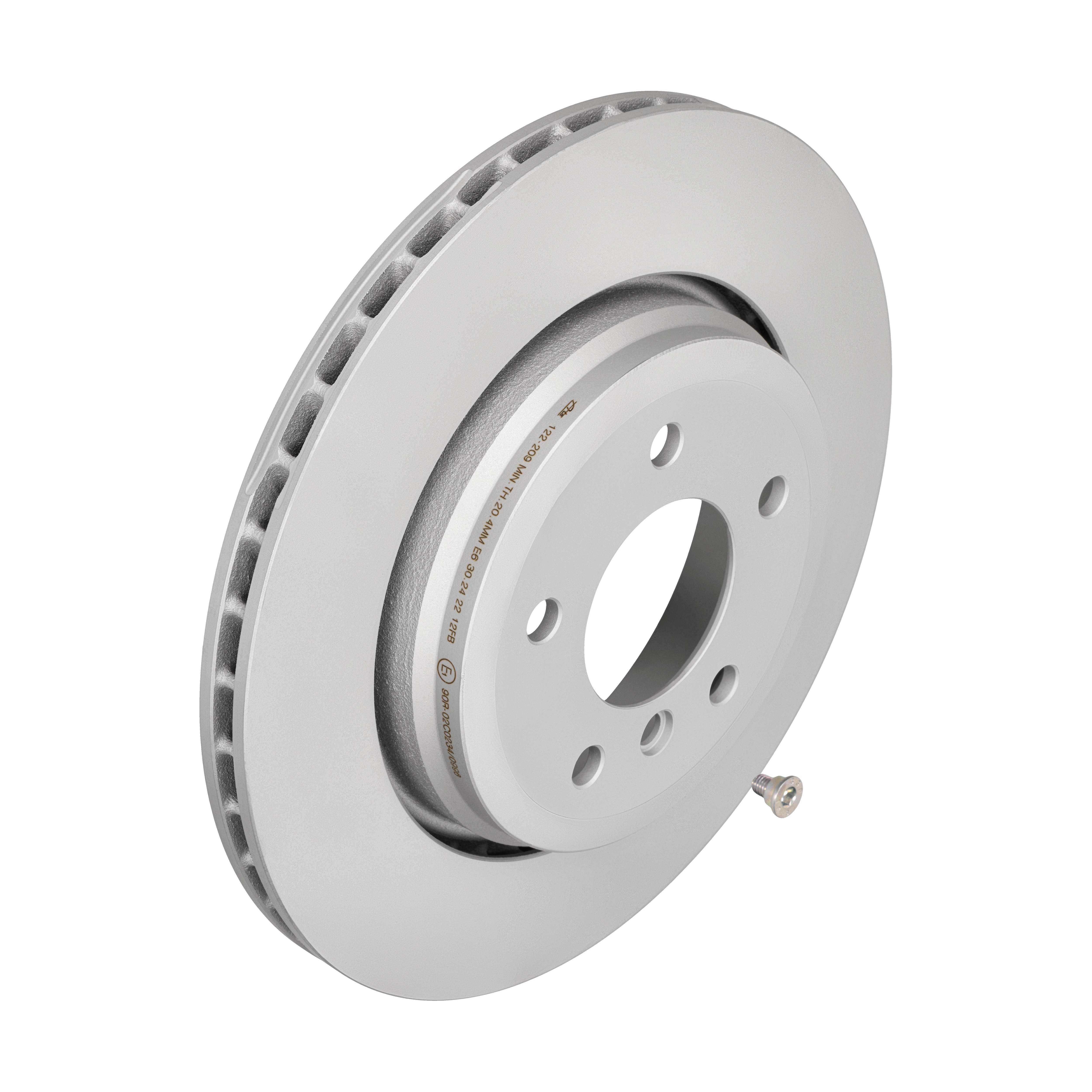 ATE Bremseskive 24012202091 ventileret 320mm 22mm for BMW