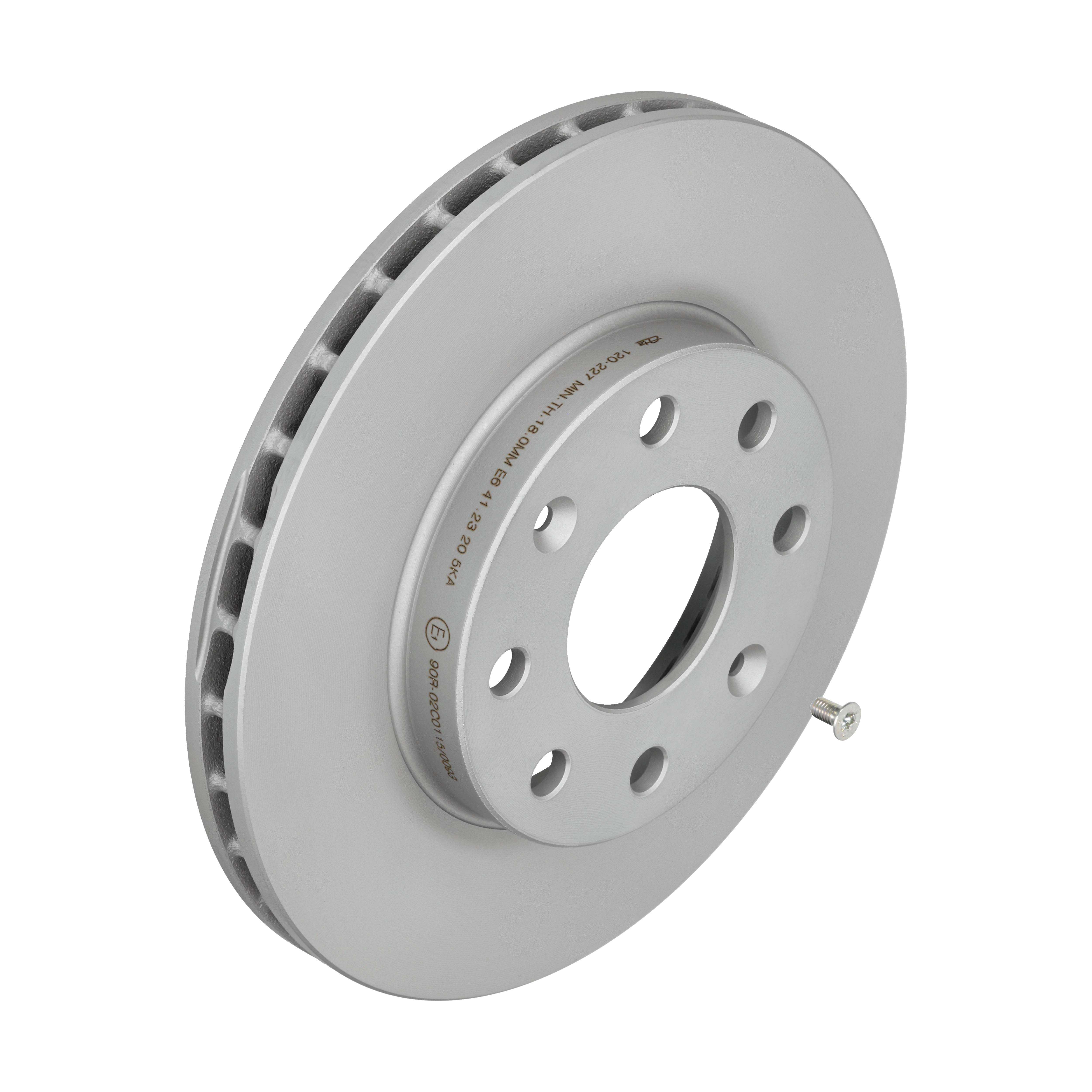 ATE Bremseskive 24012002271 ventileret 236mm 20mm for DAEWOO