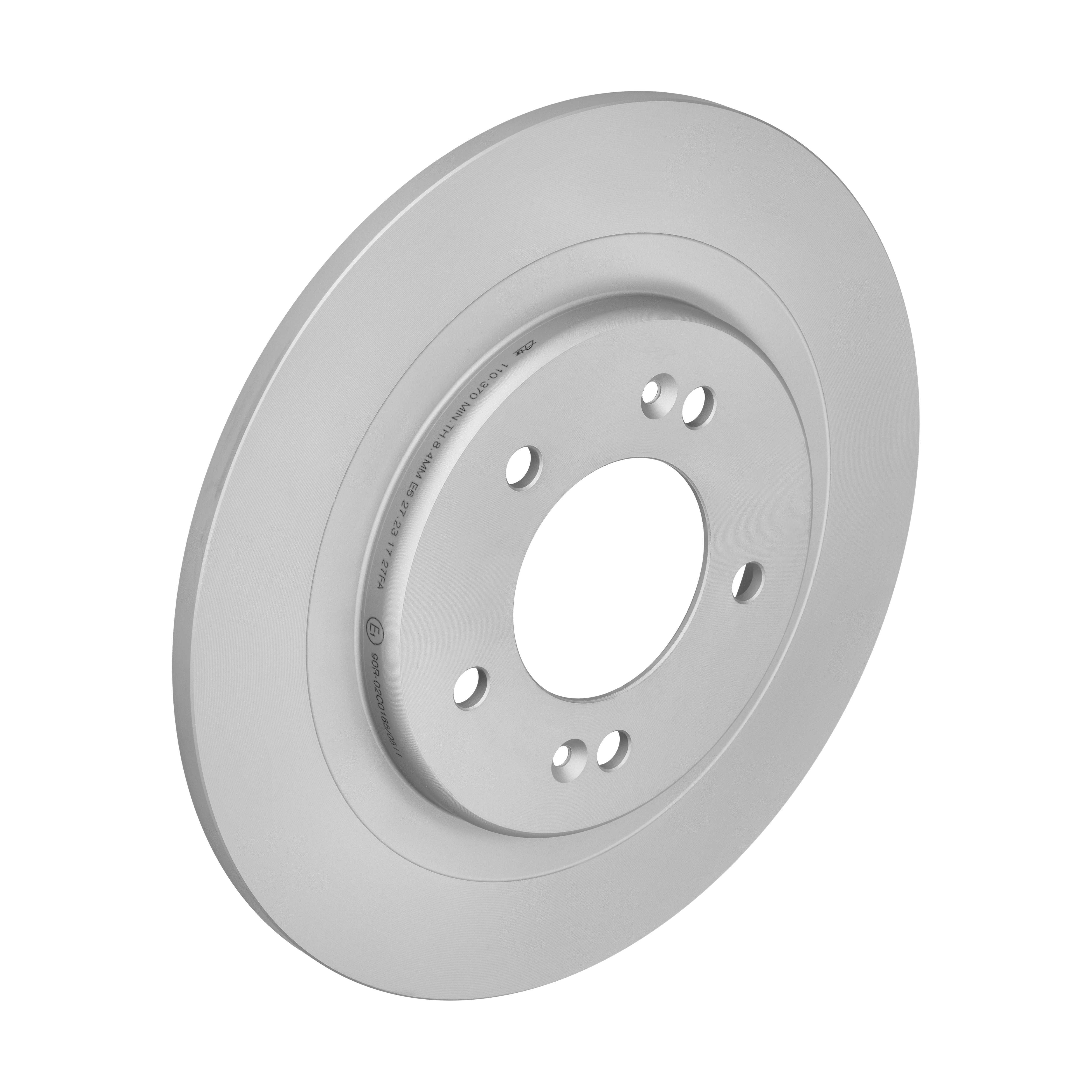 ATE Bremseskive 24011003701 fuld 284mm 10mm for HYUNDAI