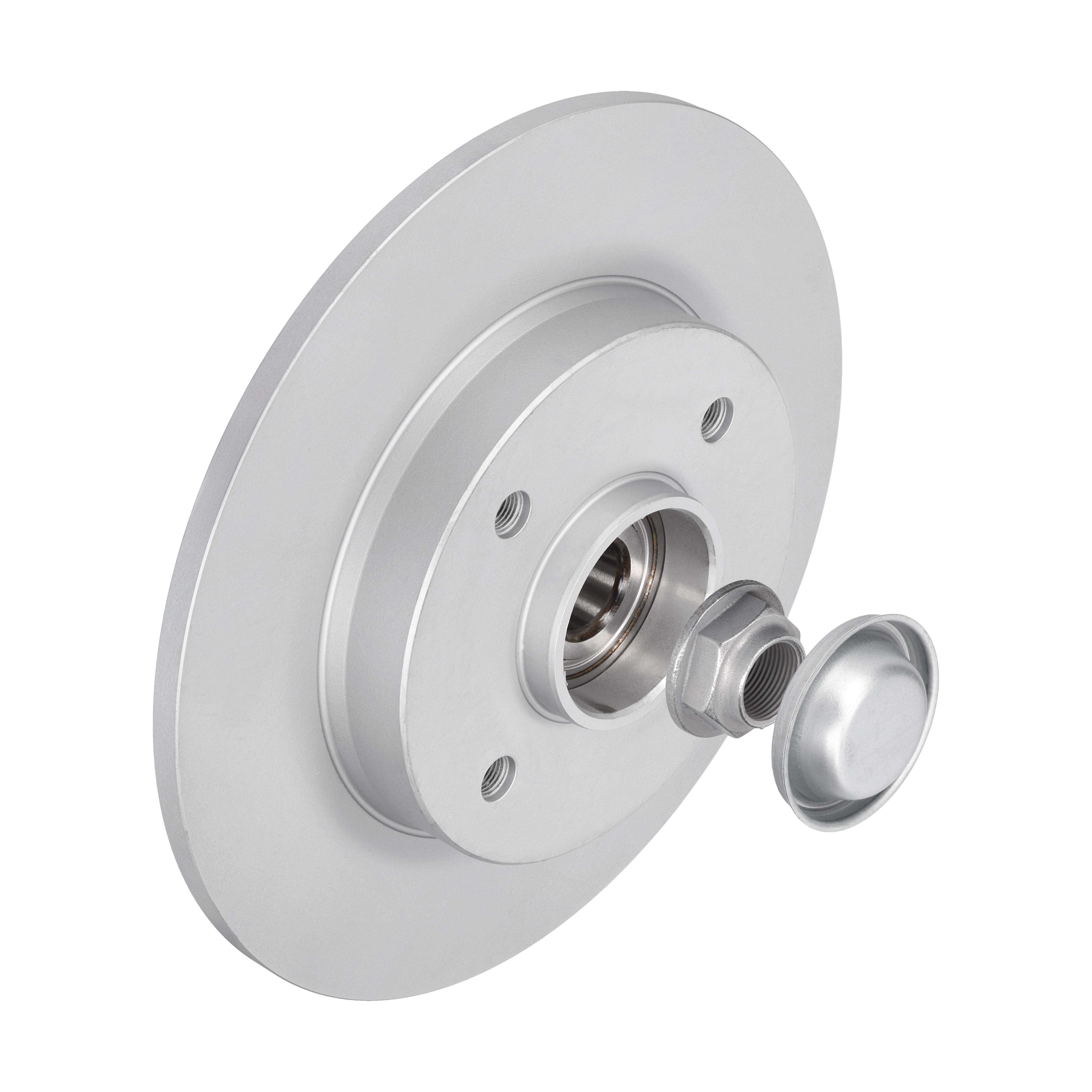 ATE Bremseskive 24010901502 fuld 249mm 9mm for CITROËN PEUGEOT