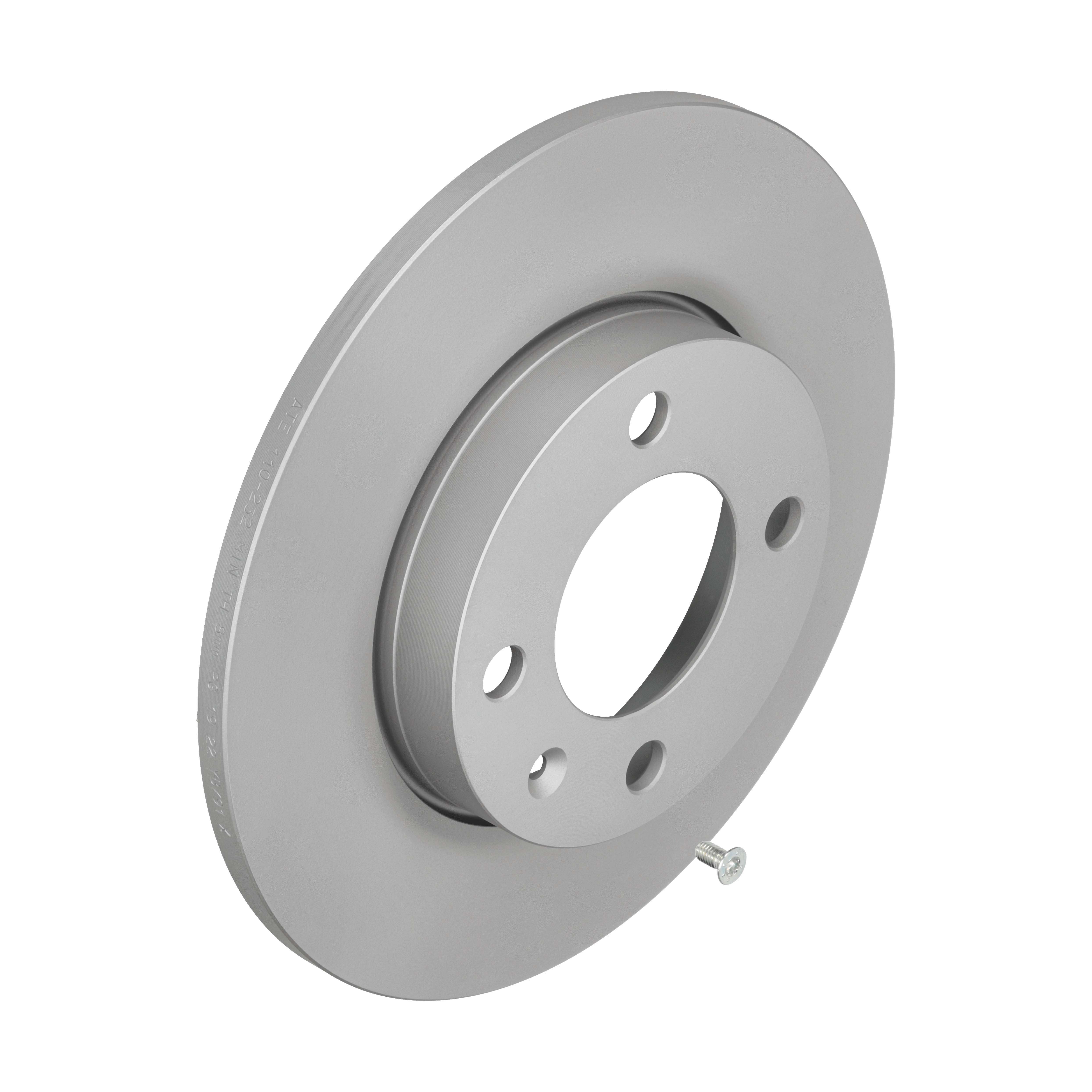ATE Bremseskive 24011002321 fuld 239mm 10mm for VAG