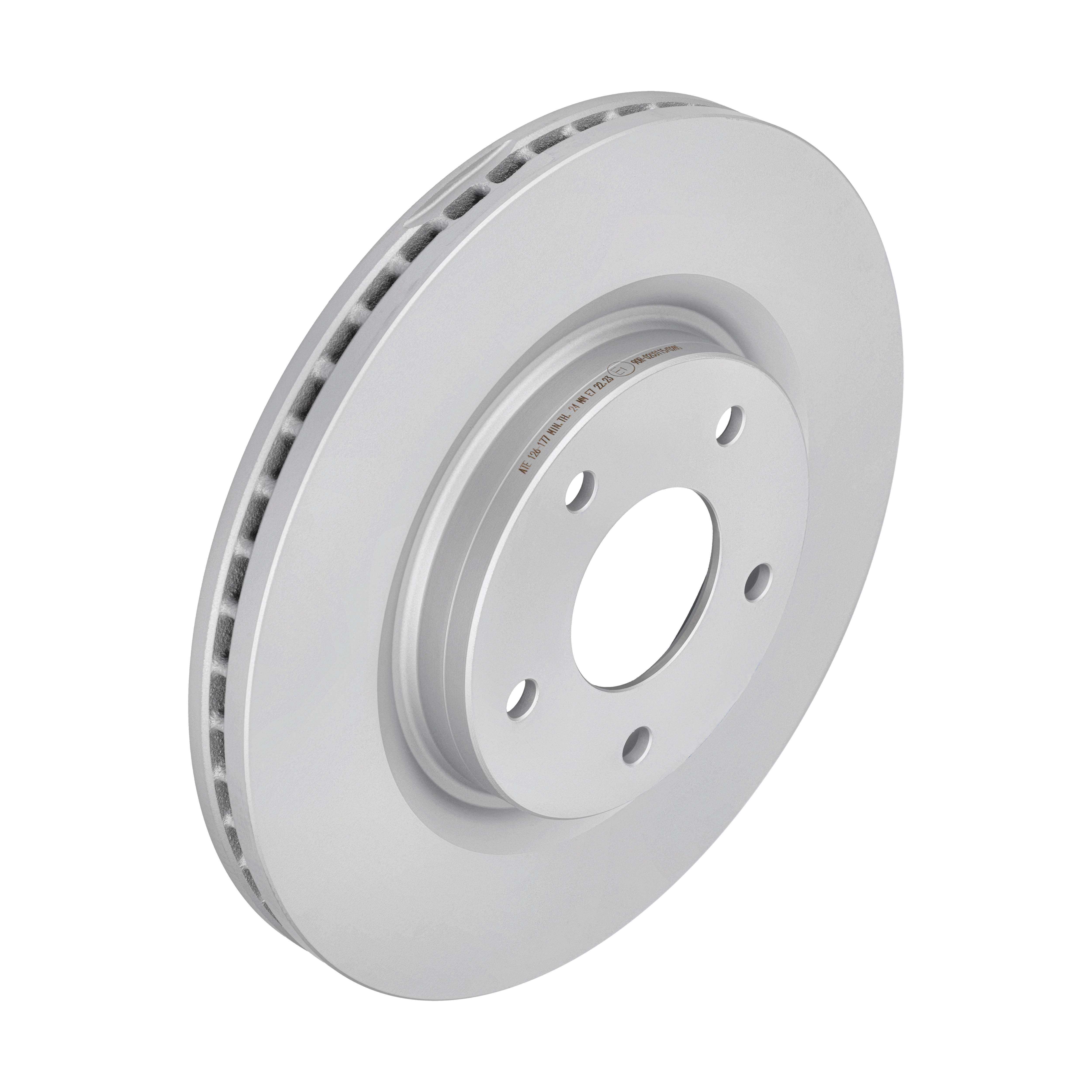 ATE Bremseskive 24012601771 ventileret 296mm 26mm for NISSAN