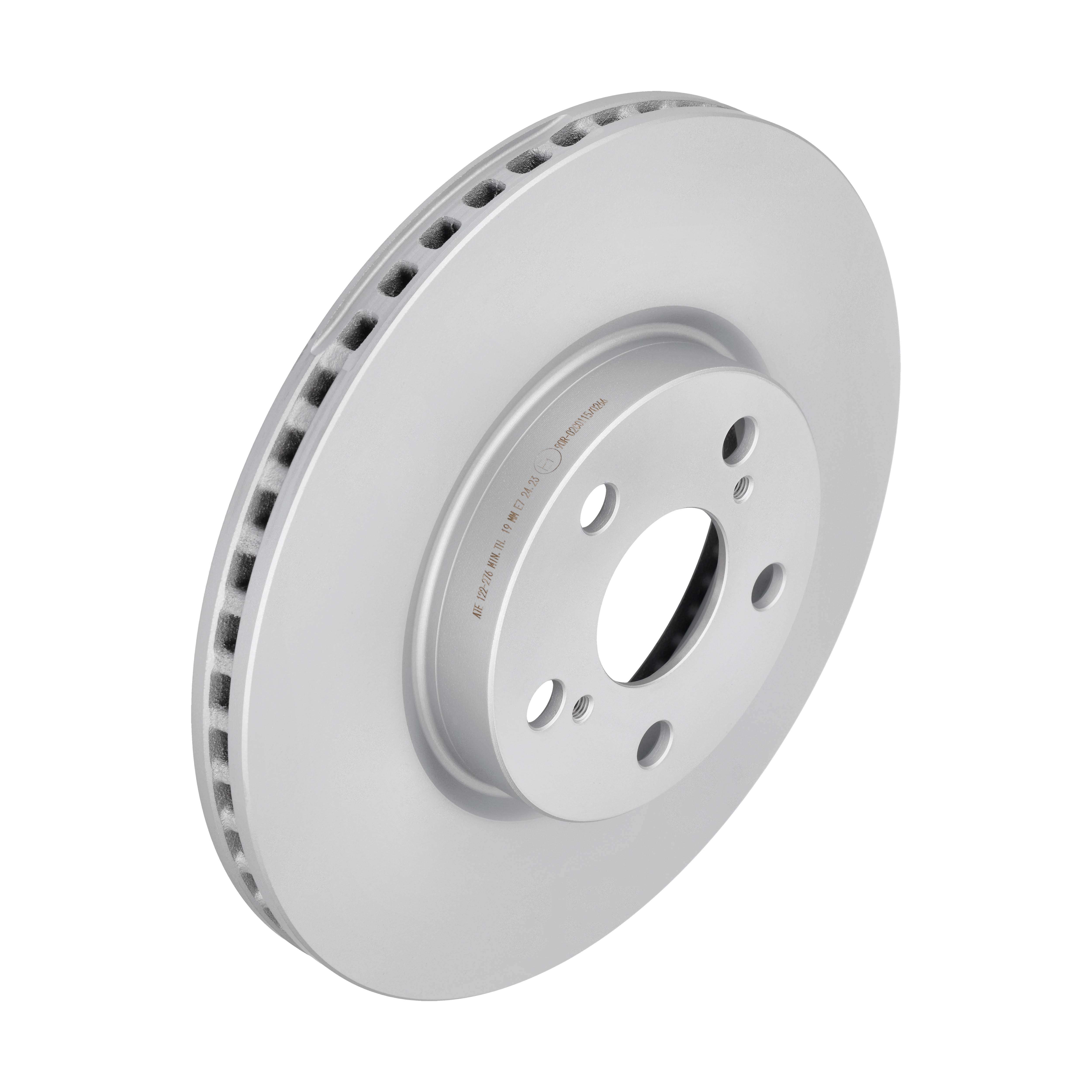 ATE Bremseskive 24012202761 ventileret 275mm 22mm for TOYOTA
