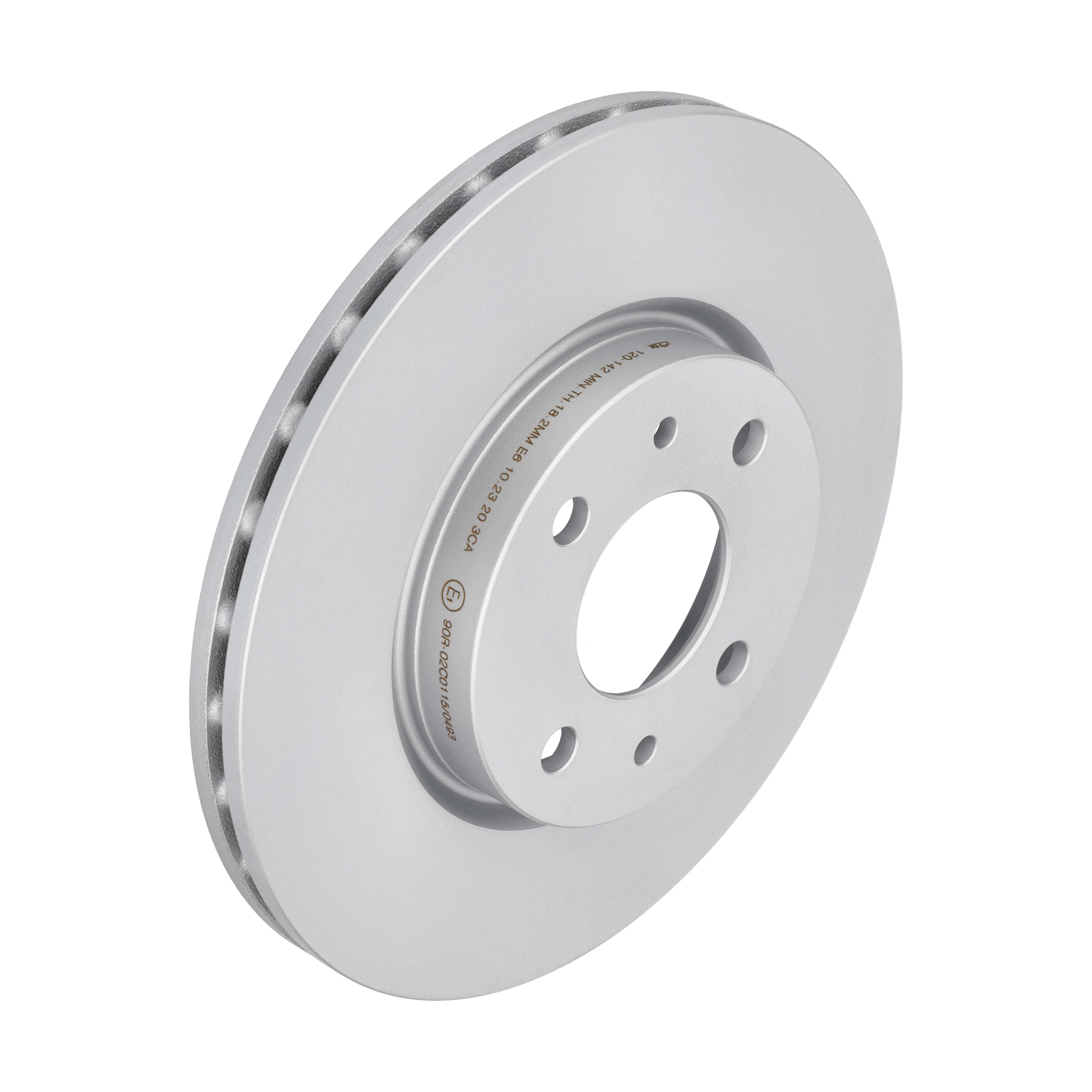 ATE Bremseskive 24012001421 ventileret 258mm 20mm for FIAT