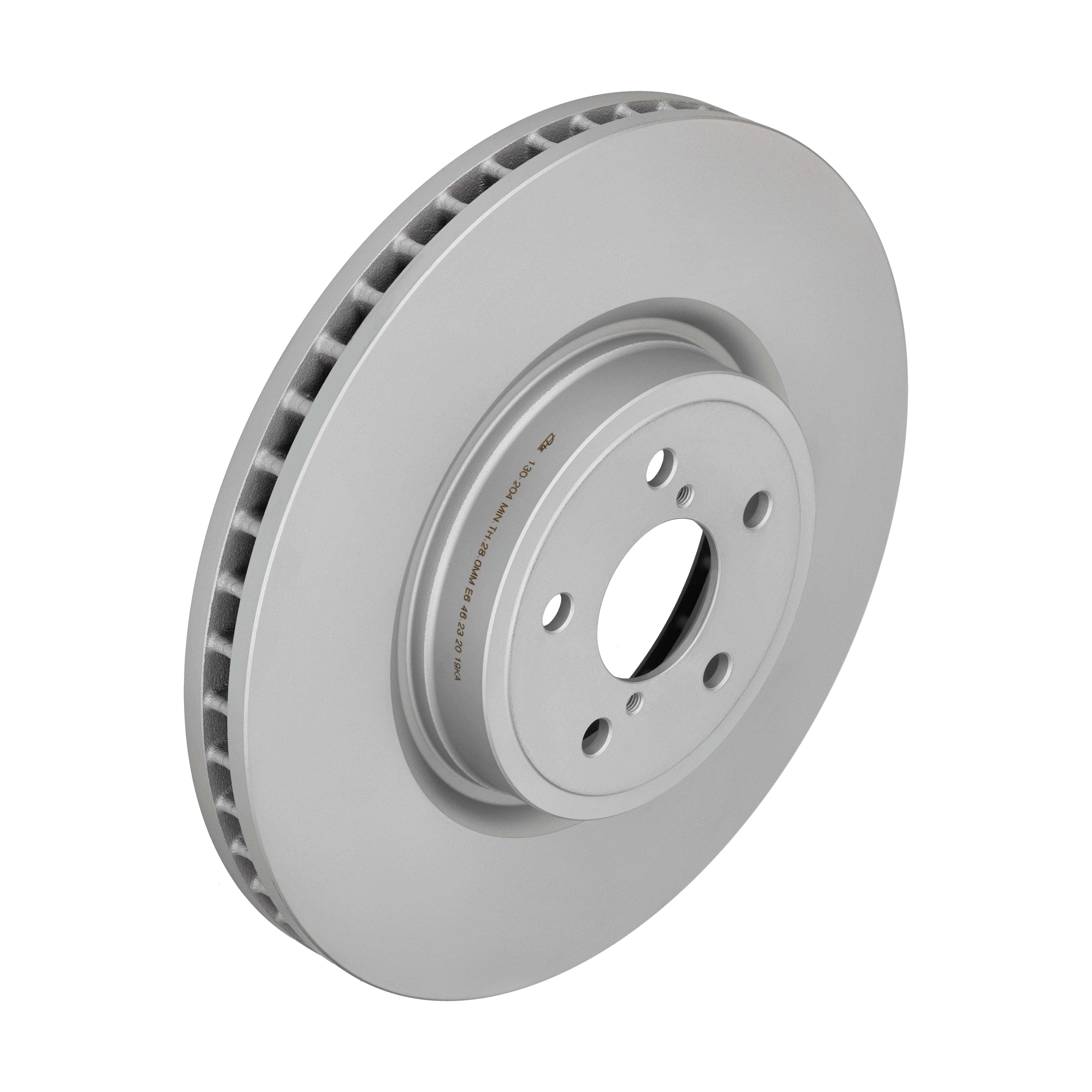 ATE Bremseskive 24013002041 ventileret 316mm 30mm for SUBARU