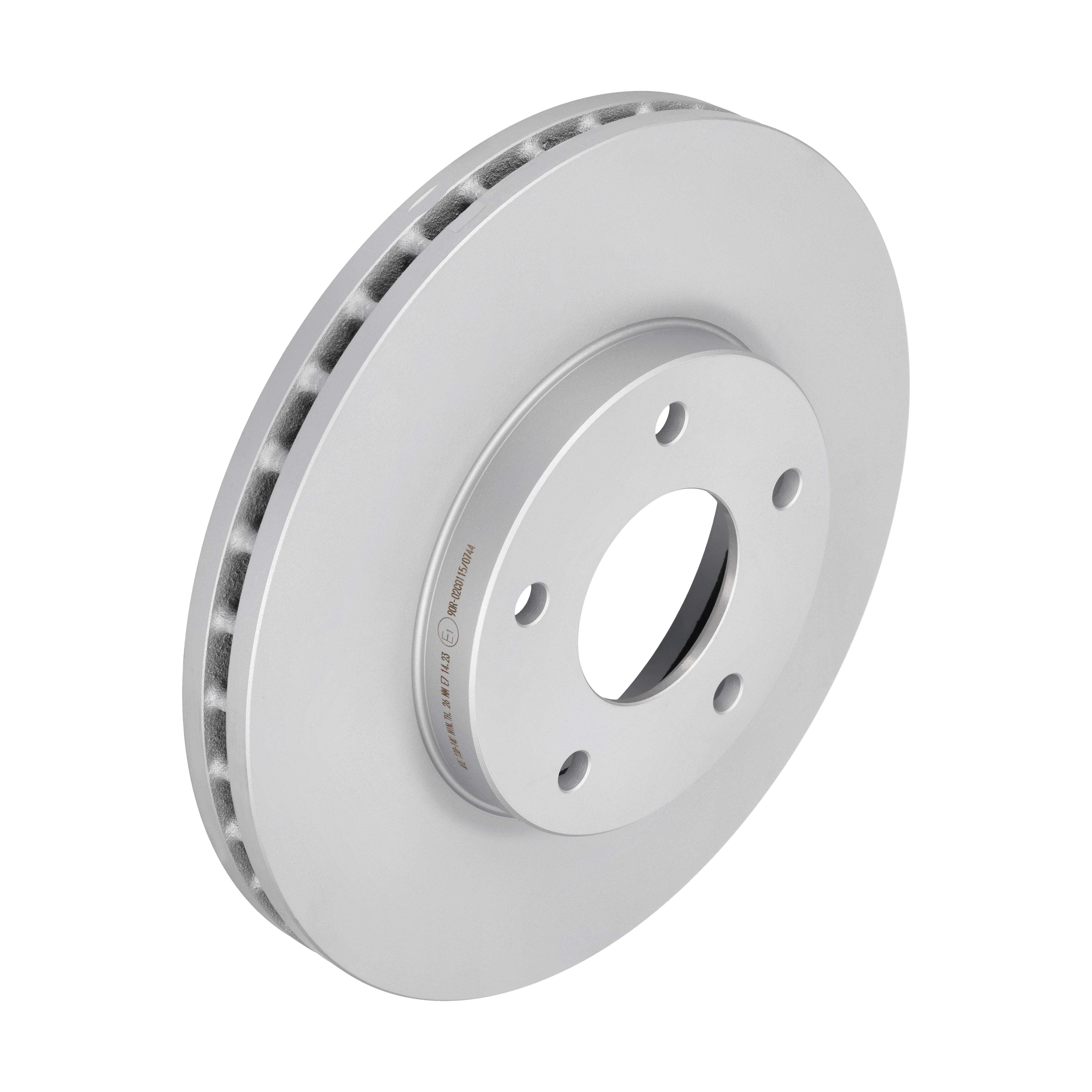 ATE Bremseskive 24012801401 ventileret 280mm 28mm for NISSAN