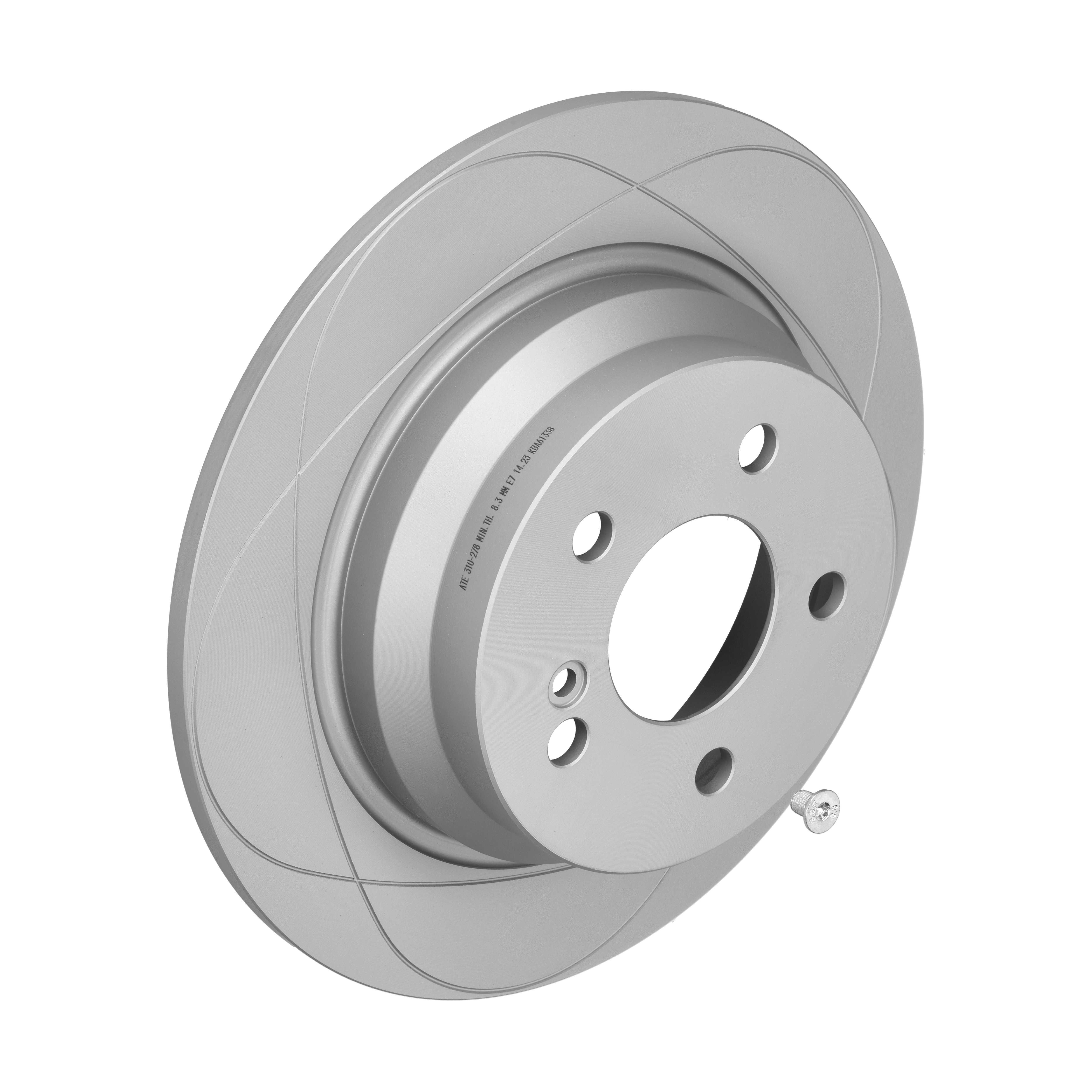 ATE Bremseskive 24031002781 fuld 300mm 10mm for MERCEDES-BENZ