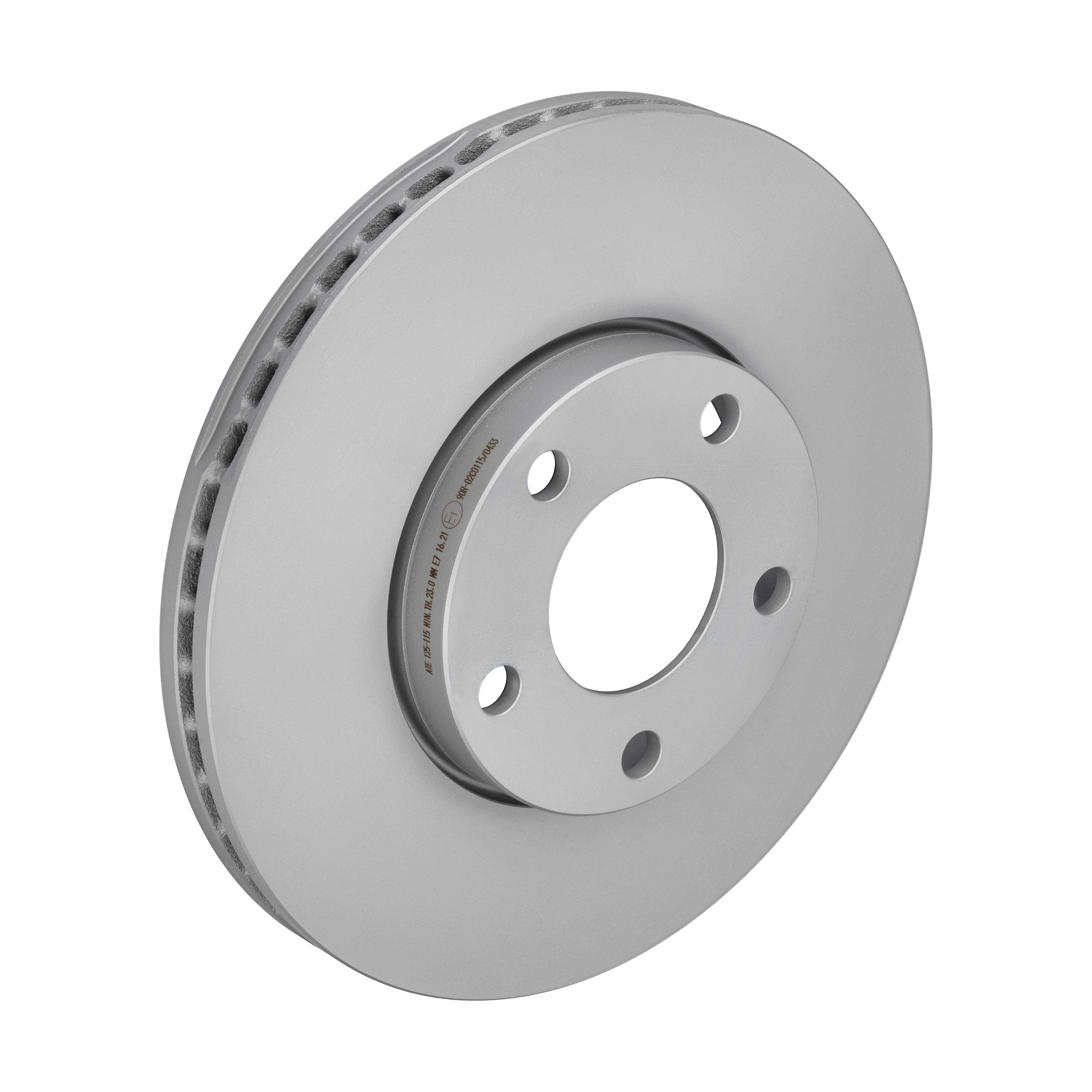 ATE Bremseskive 24012501151 ventileret 282mm 25mm for VAG