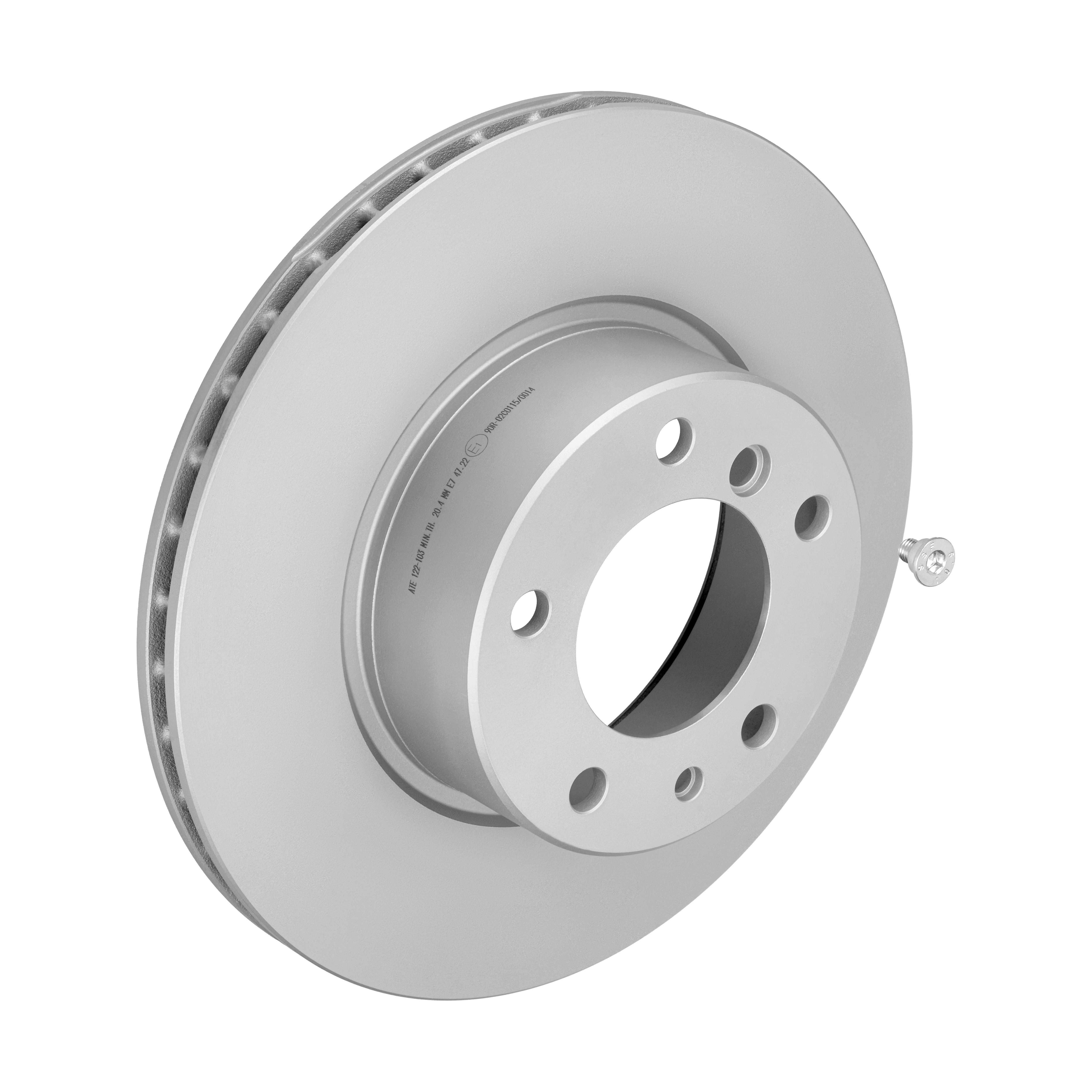ATE Bremseskive 24012201031 ventileret 302mm 22mm for BMW