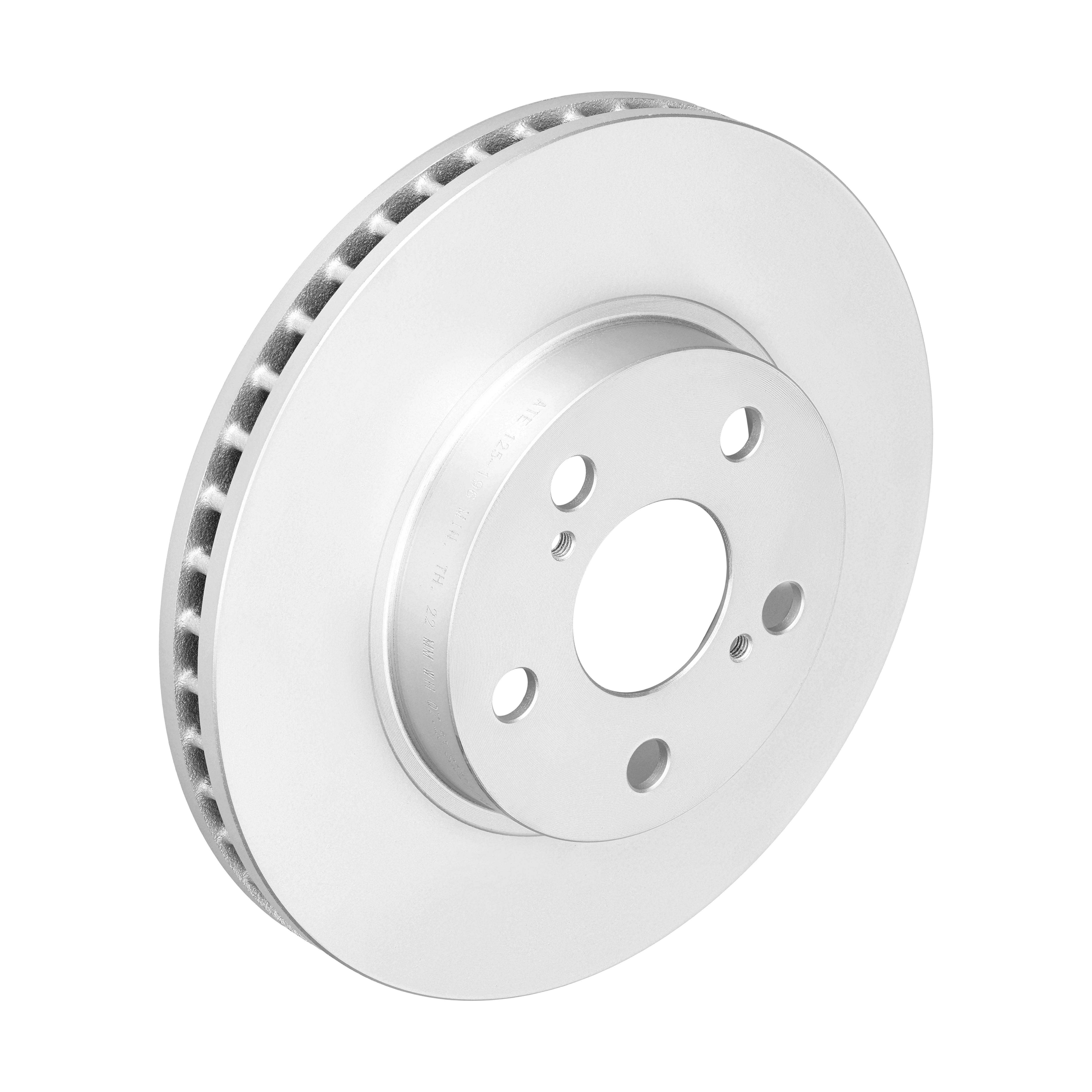 ATE Bremseskive 24012501961 ventileret 255mm 25mm for TOYOTA