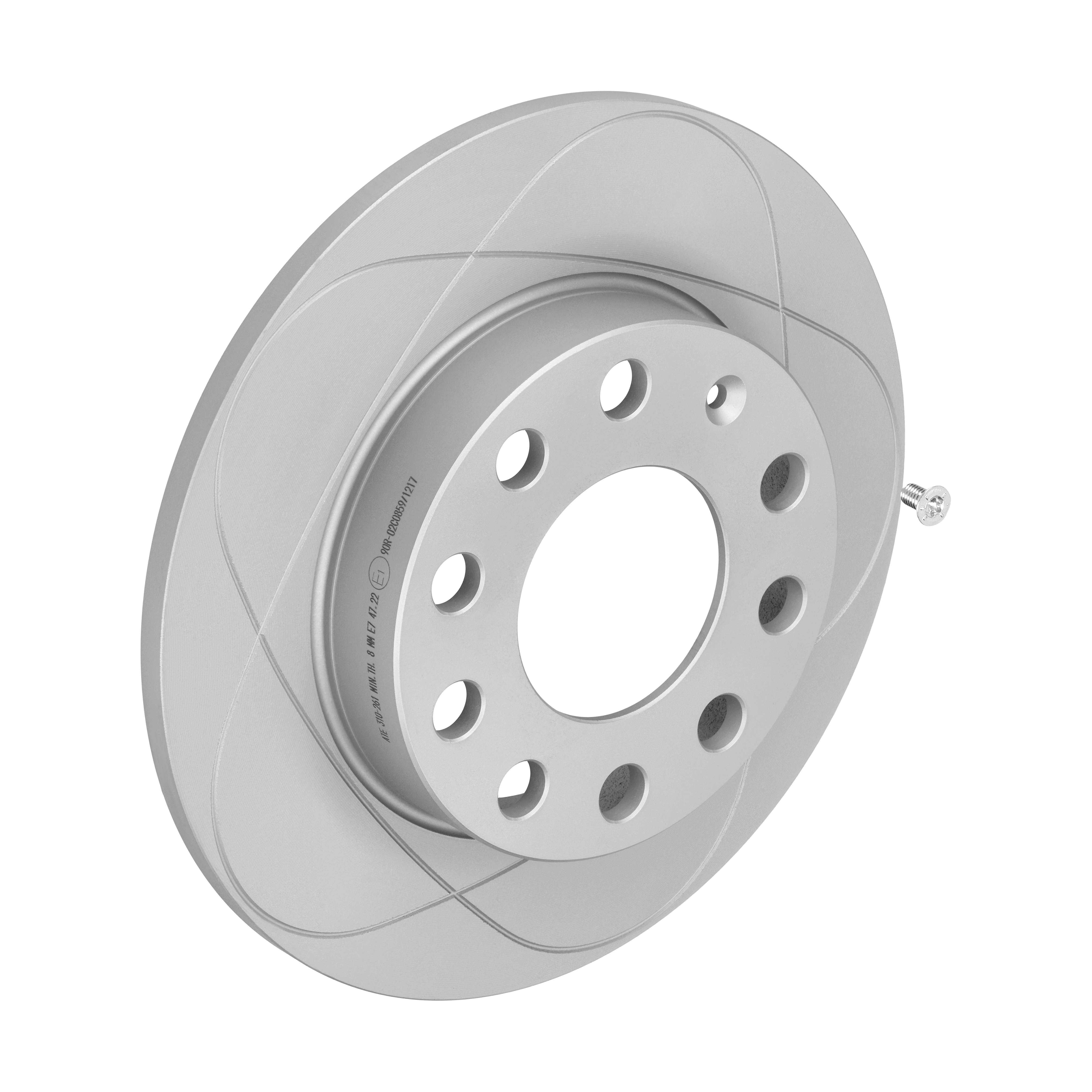 ATE Bremseskive 24031002611 fuld 245mm 10mm for VAG