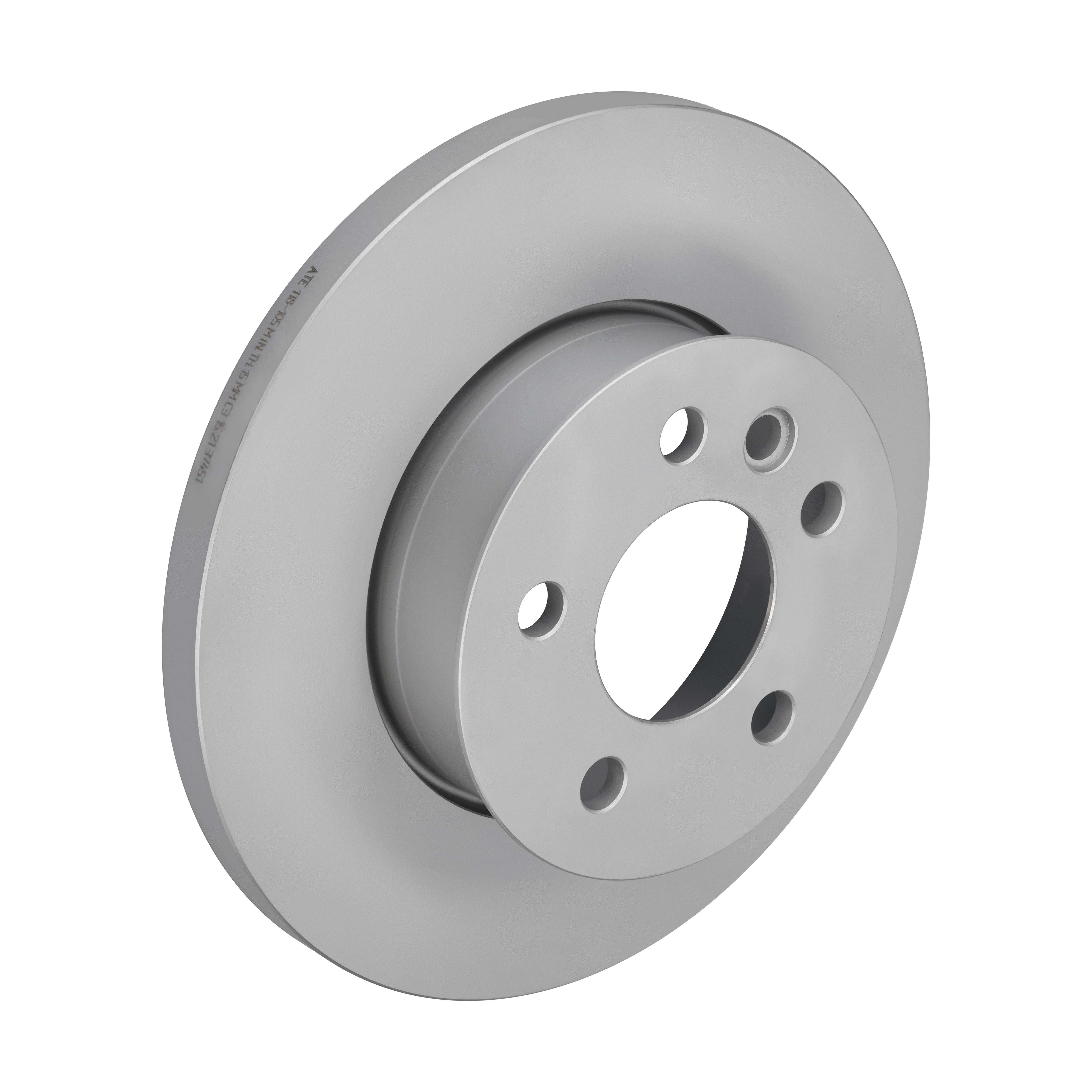 ATE Bremseskive 24011801051 fuld 282mm 18mm for VAG