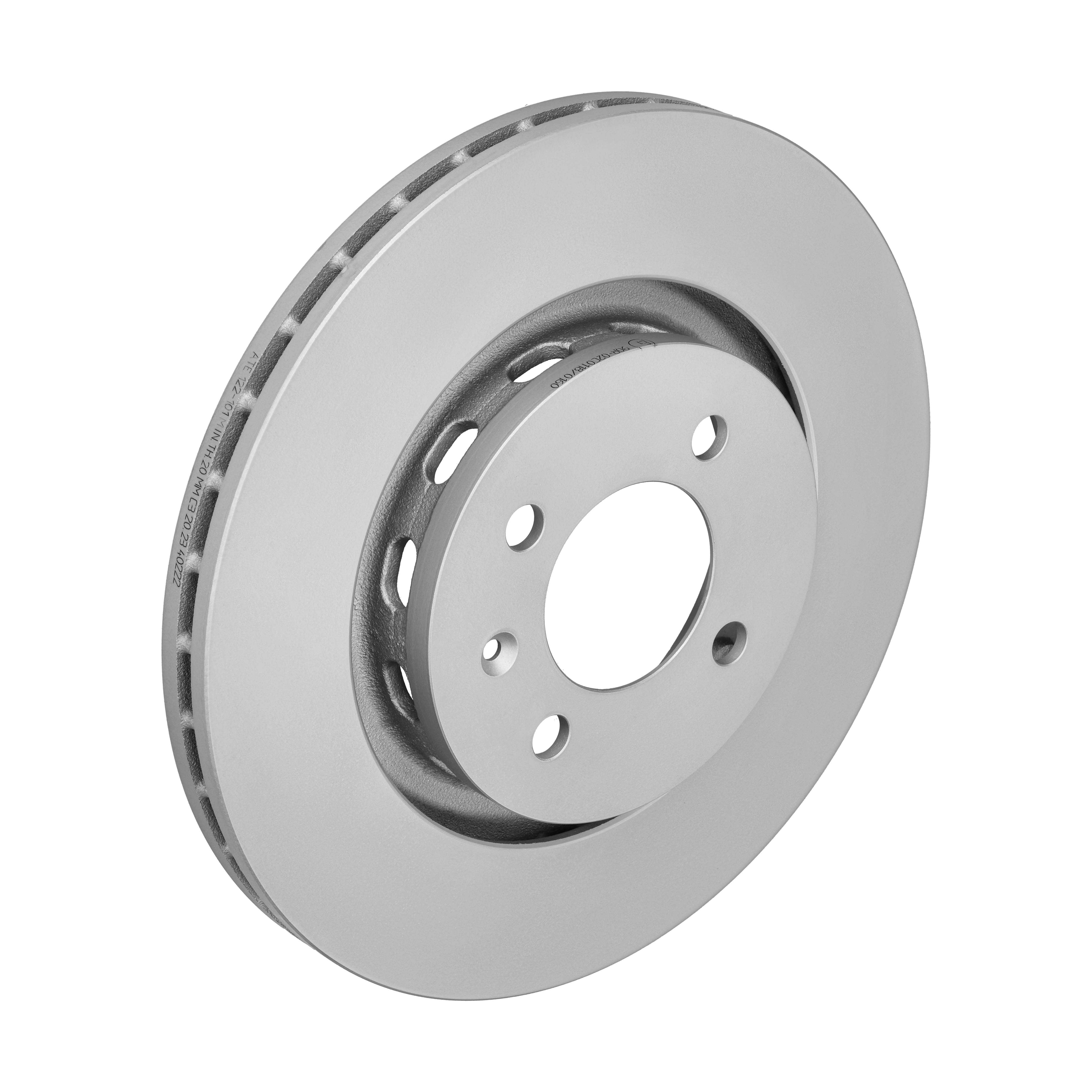 ATE Bremseskive 24012201011 ventileret 280mm 22mm for VAG