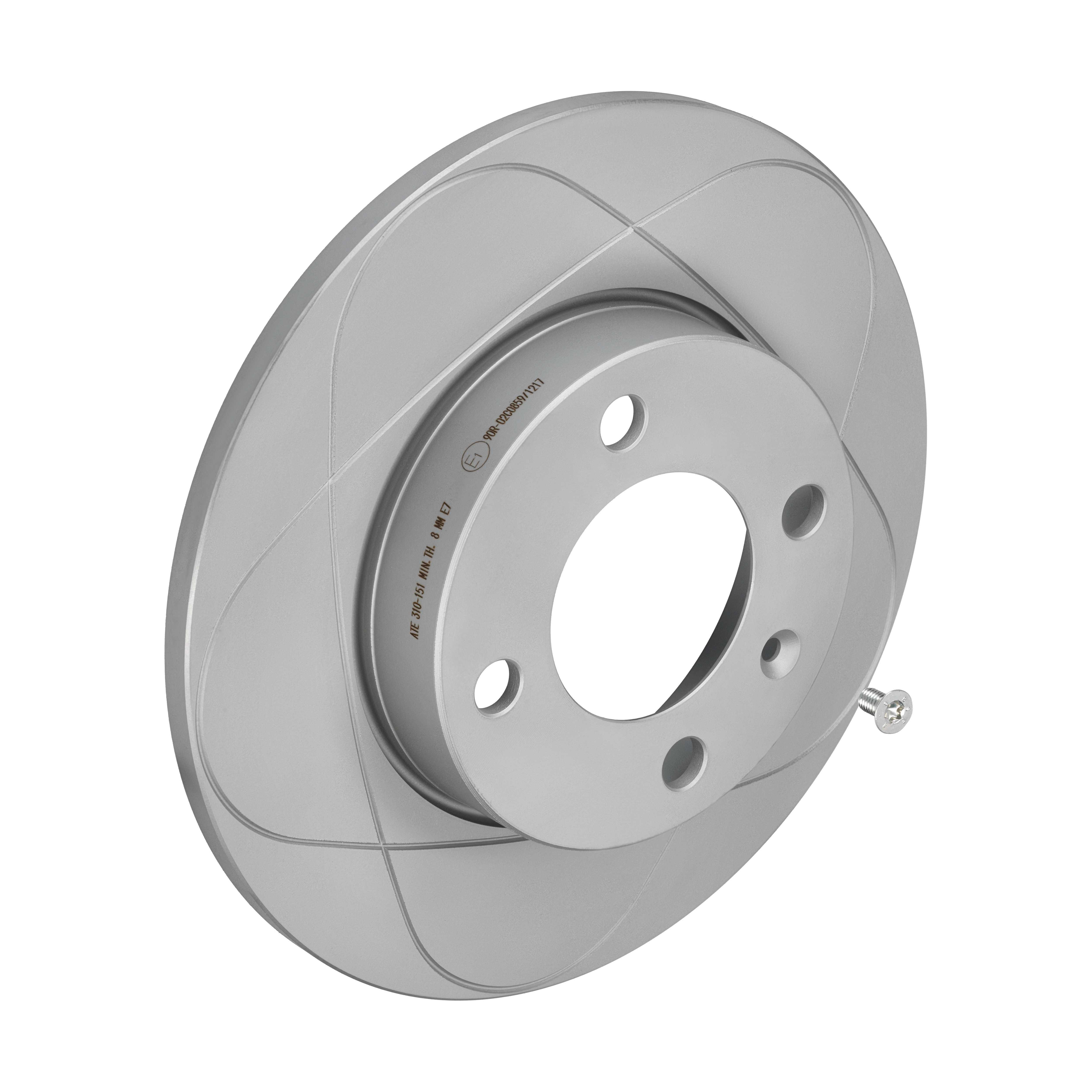 ATE Bremseskive 24031001511 fuld 239mm 10mm for VAG