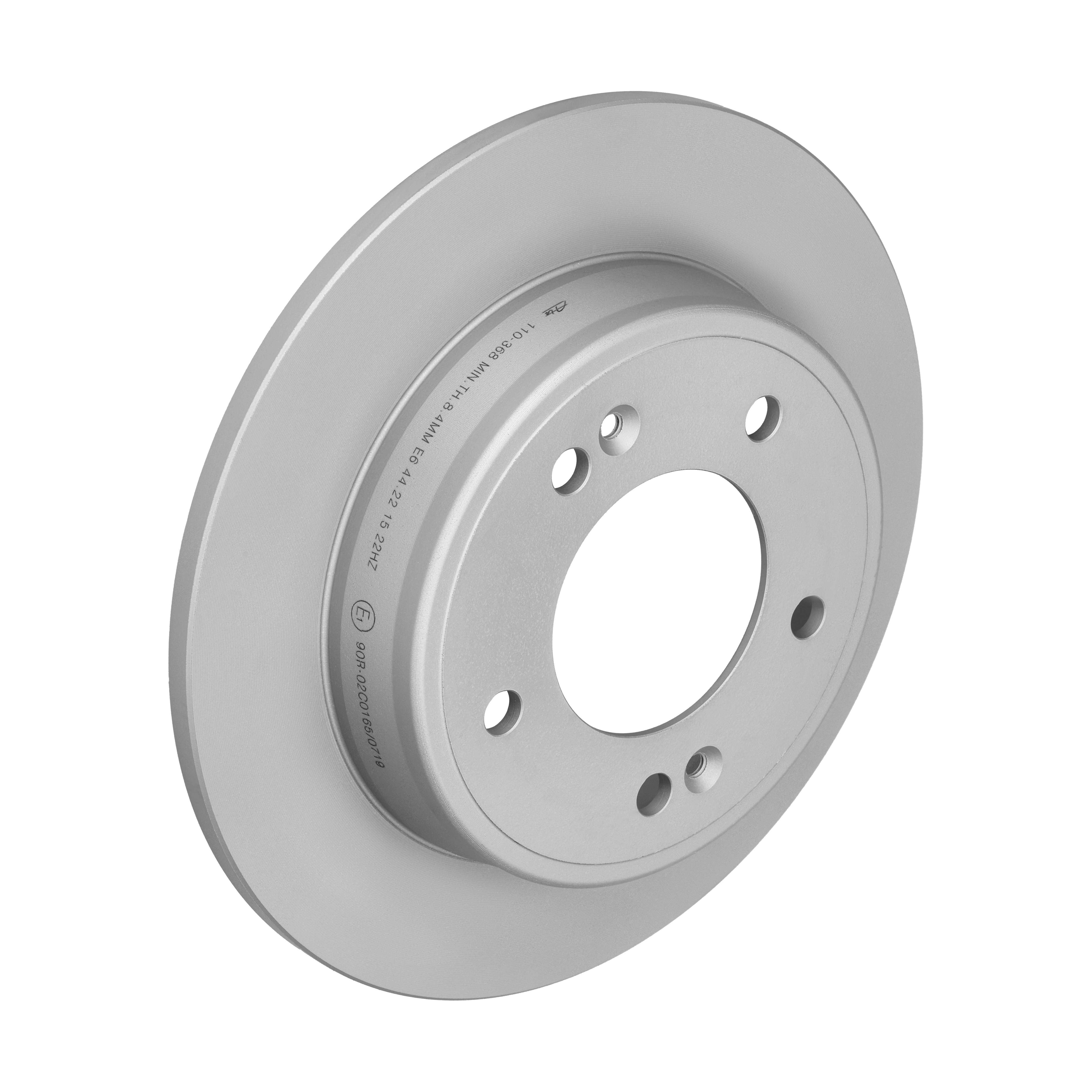 ATE Bremseskive 24011003681 fuld 262mm 10mm for HYUNDAI