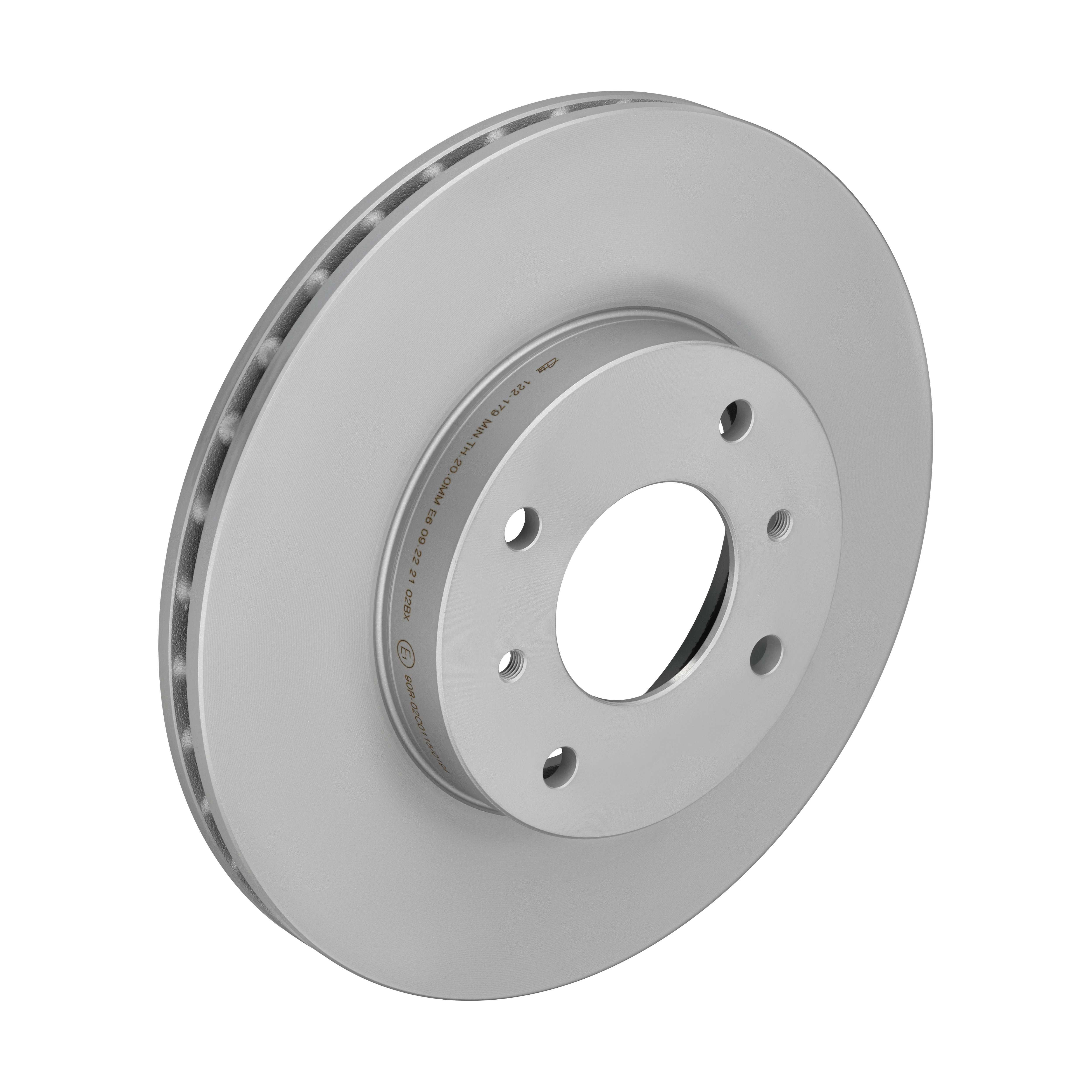 ATE Bremseskive 24012201791 ventileret 280mm 22mm for NISSAN