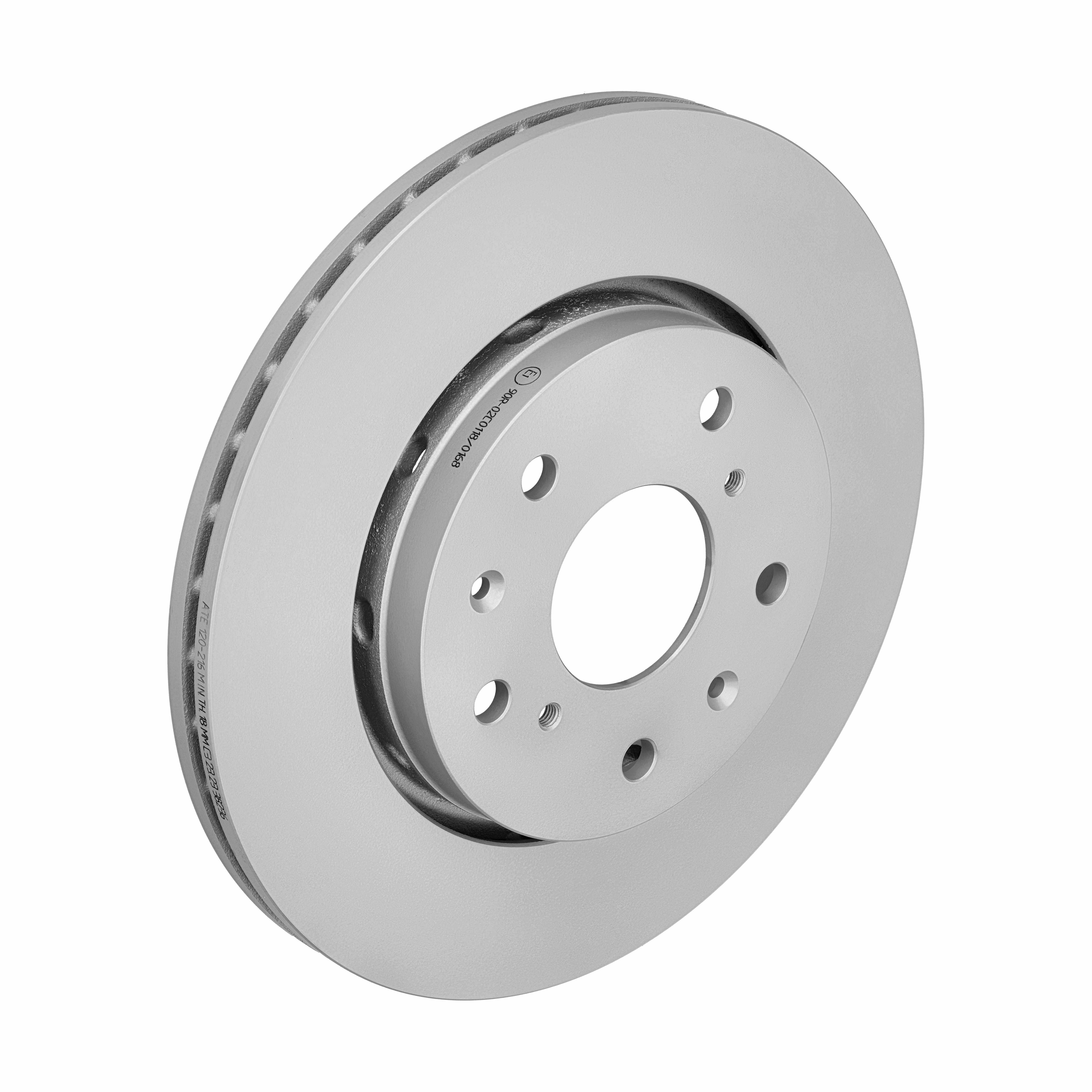 ATE Bremseskive 24012002161 ventileret 276mm 20mm for SUZUKI