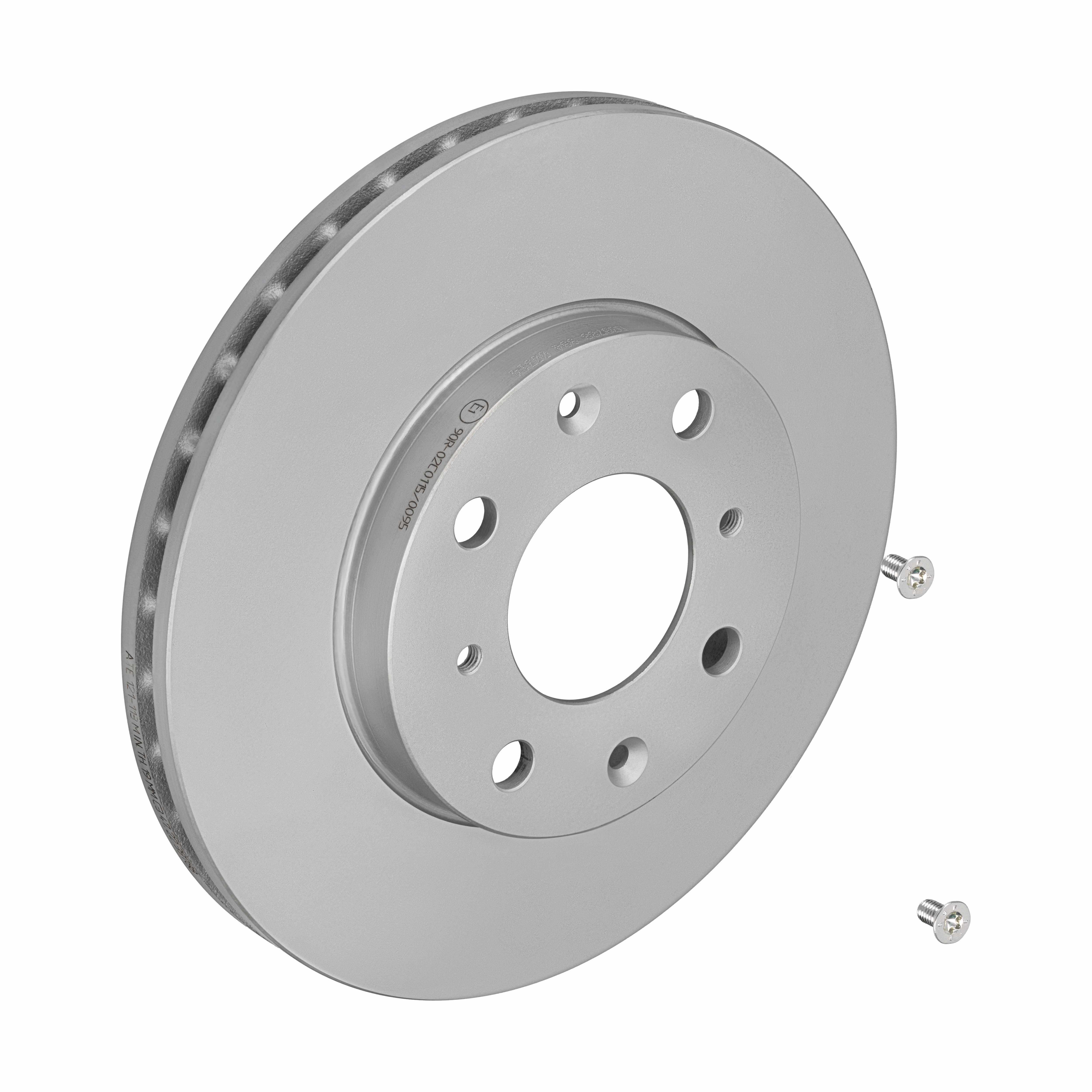 ATE Bremseskive 24012101131 ventileret 240mm 21mm for HONDA