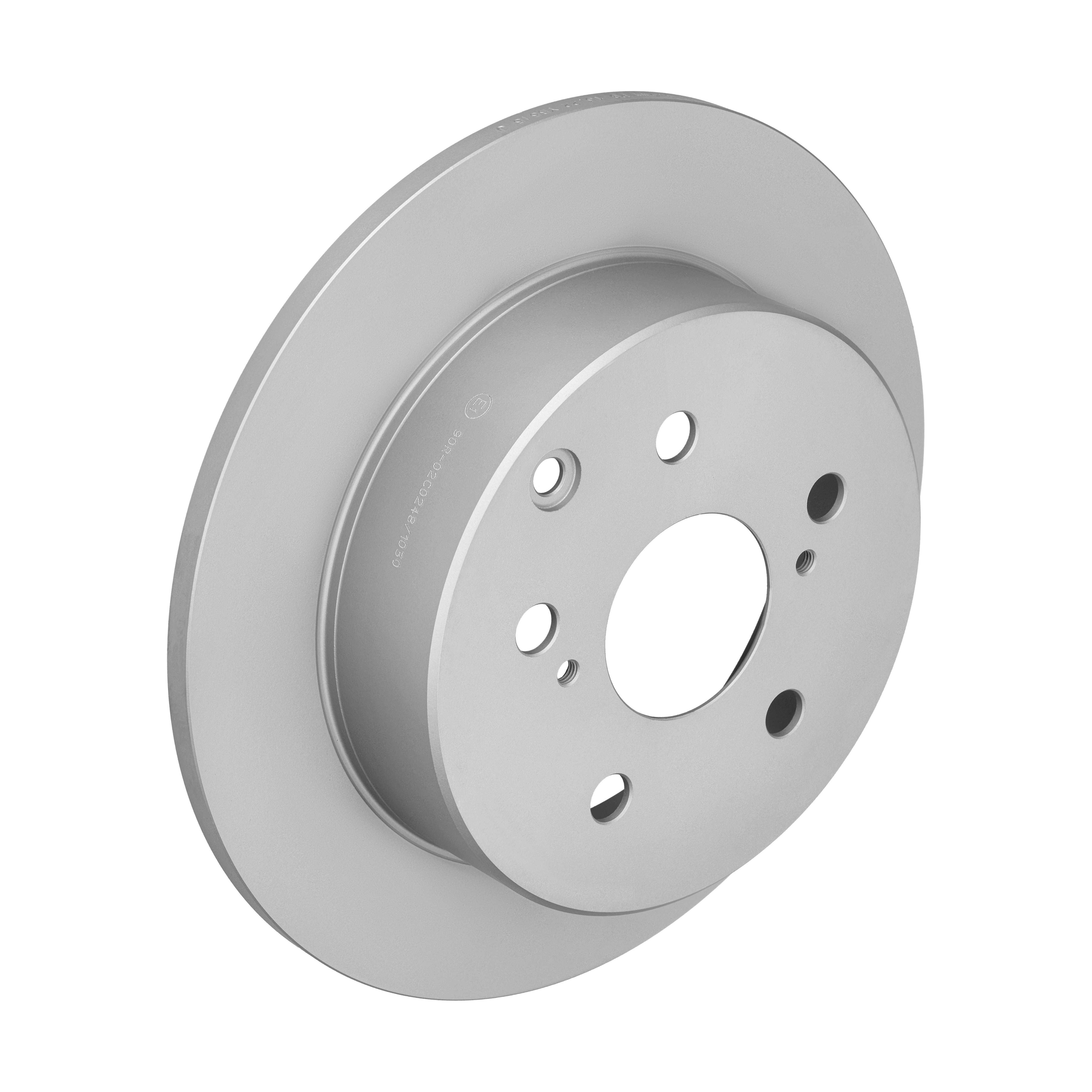 ATE Bremseskive 24011003331 fuld 280mm 10mm for TOYOTA