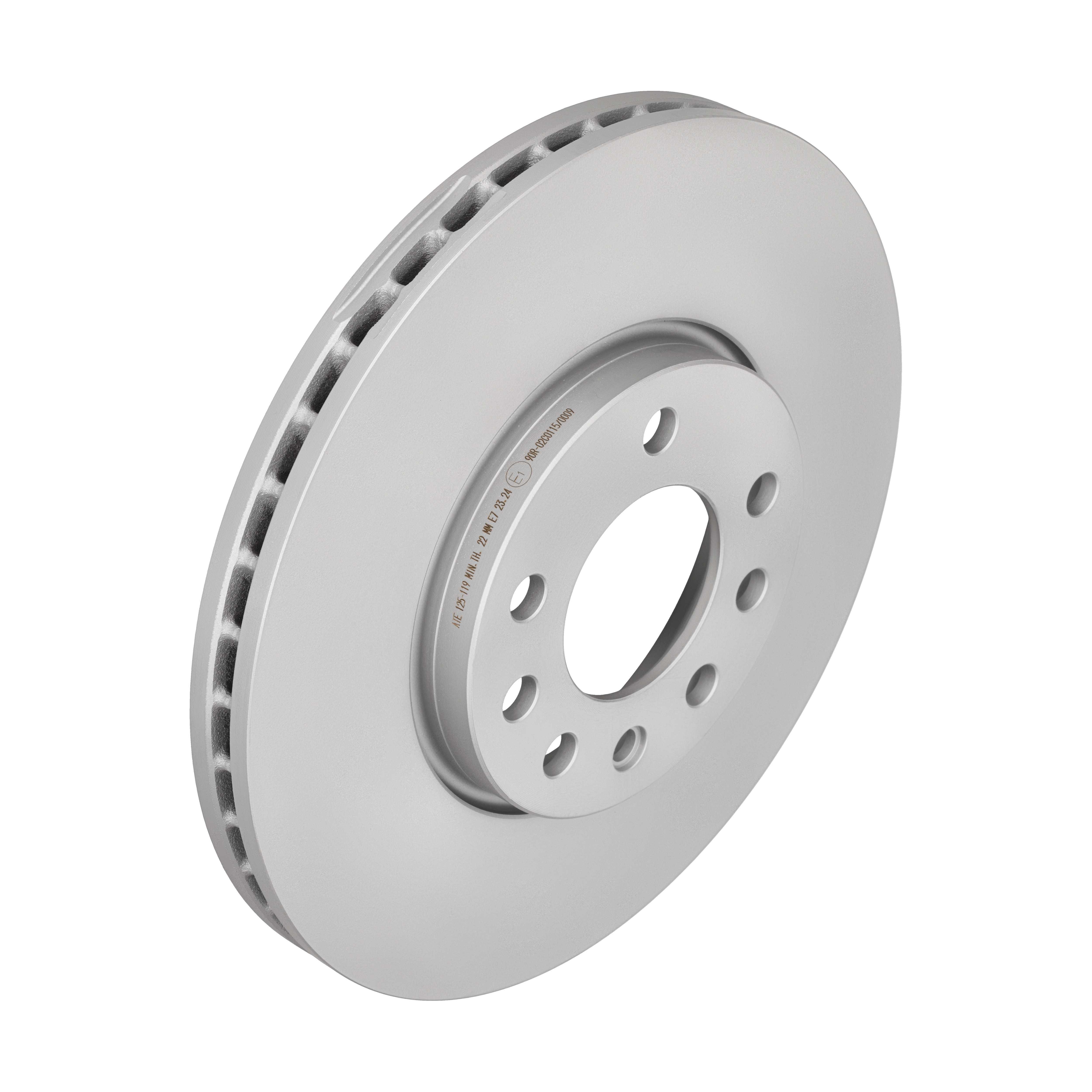 ATE Bremseskive 24012501191 ventileret 288mm 25mm for VAUXHALL SAAB CHEVROLET
