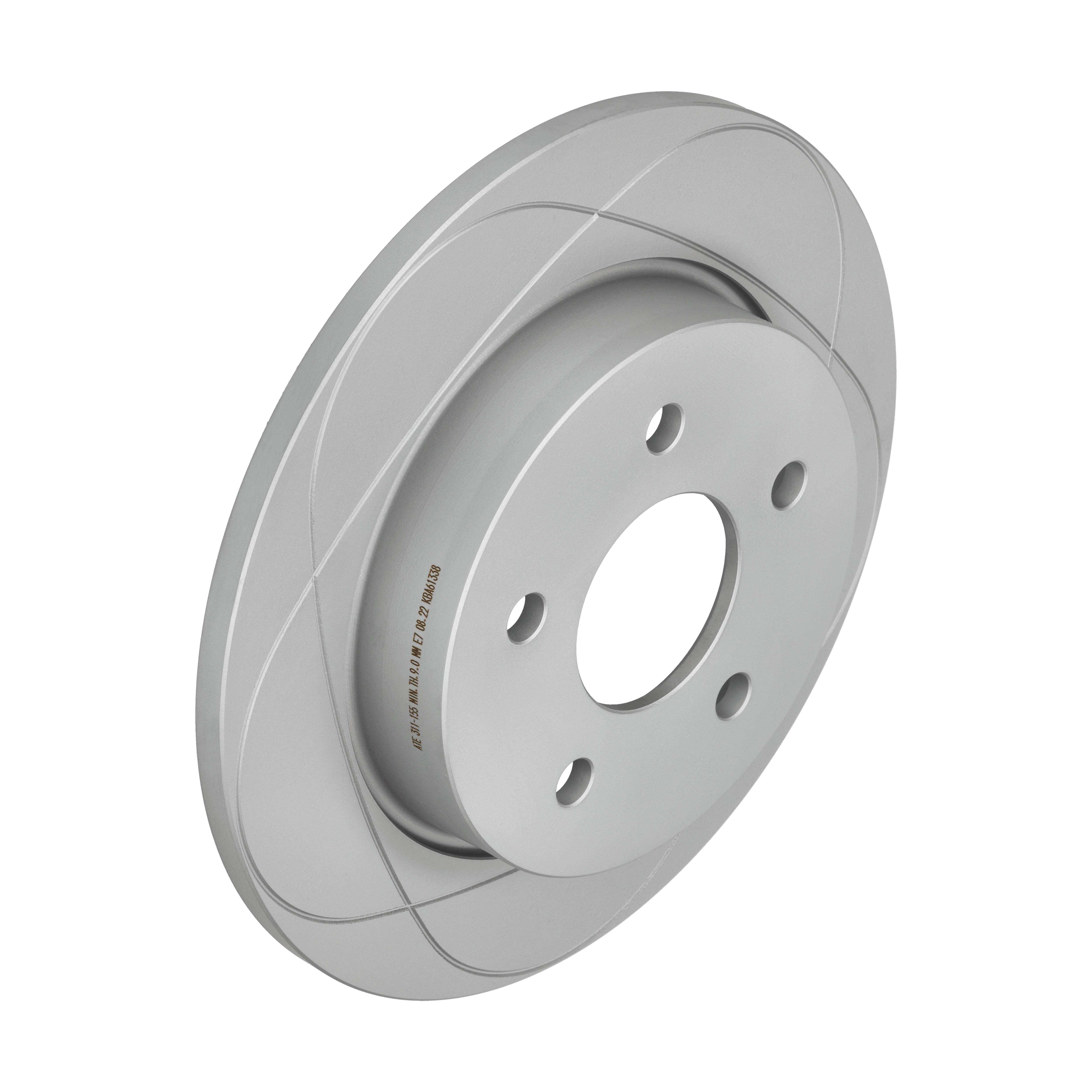 ATE Bremseskive 24031101551 fuld 265mm 11mm for FORD