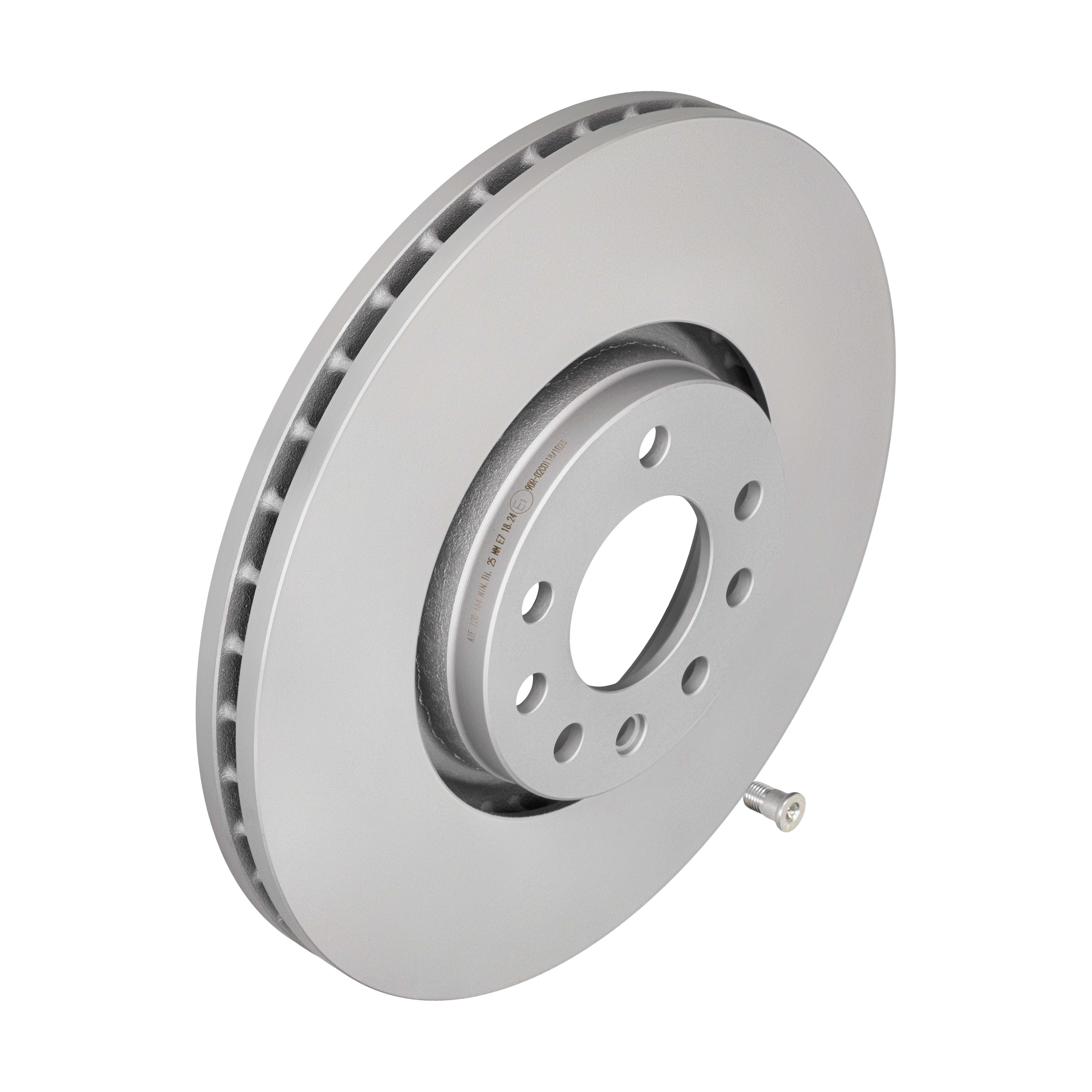 ATE Bremseskive 24012801641 ventileret 314mm 28mm for VAUXHALL SAAB
