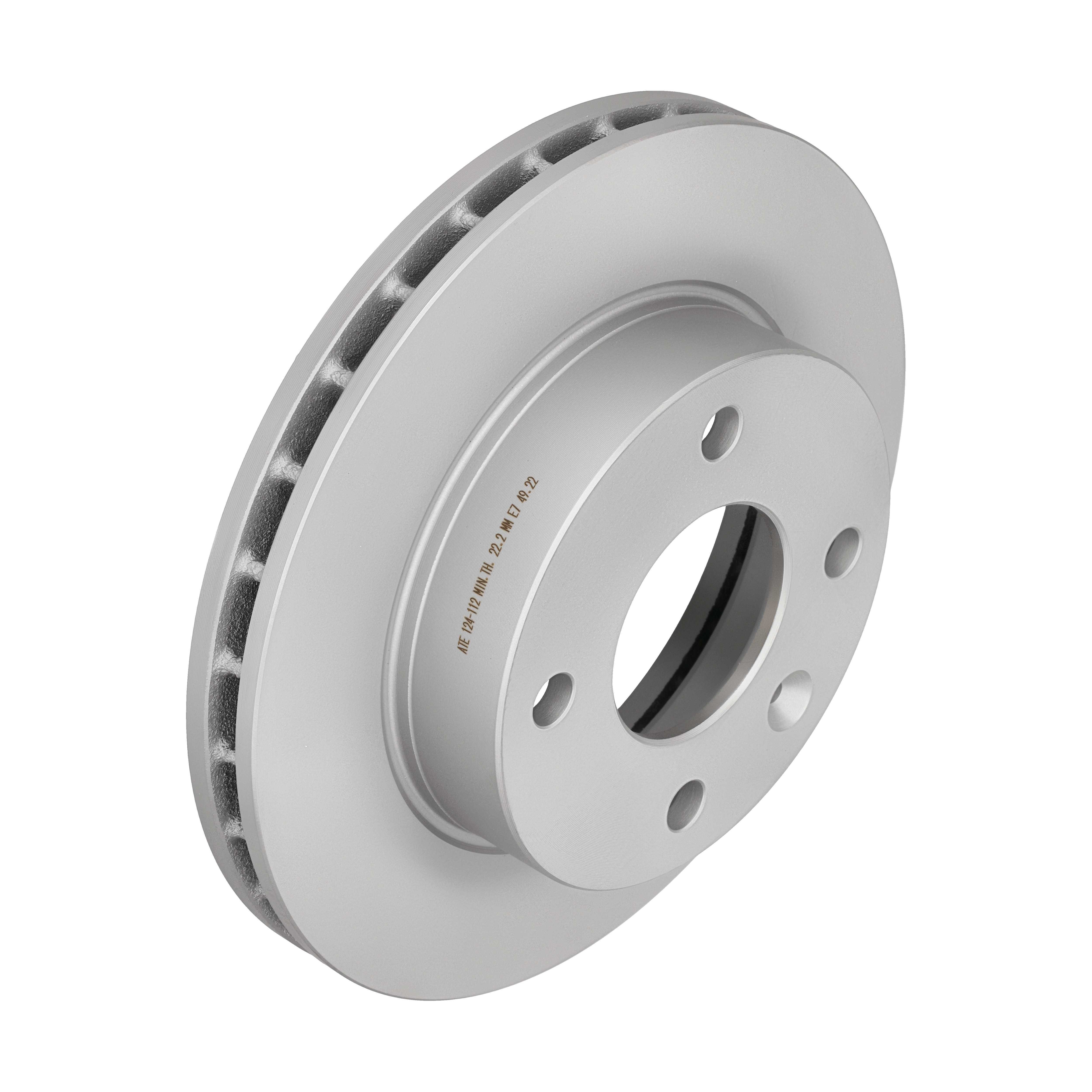 ATE Bremseskive 24012401121 ventileret 240mm 24mm for FORD