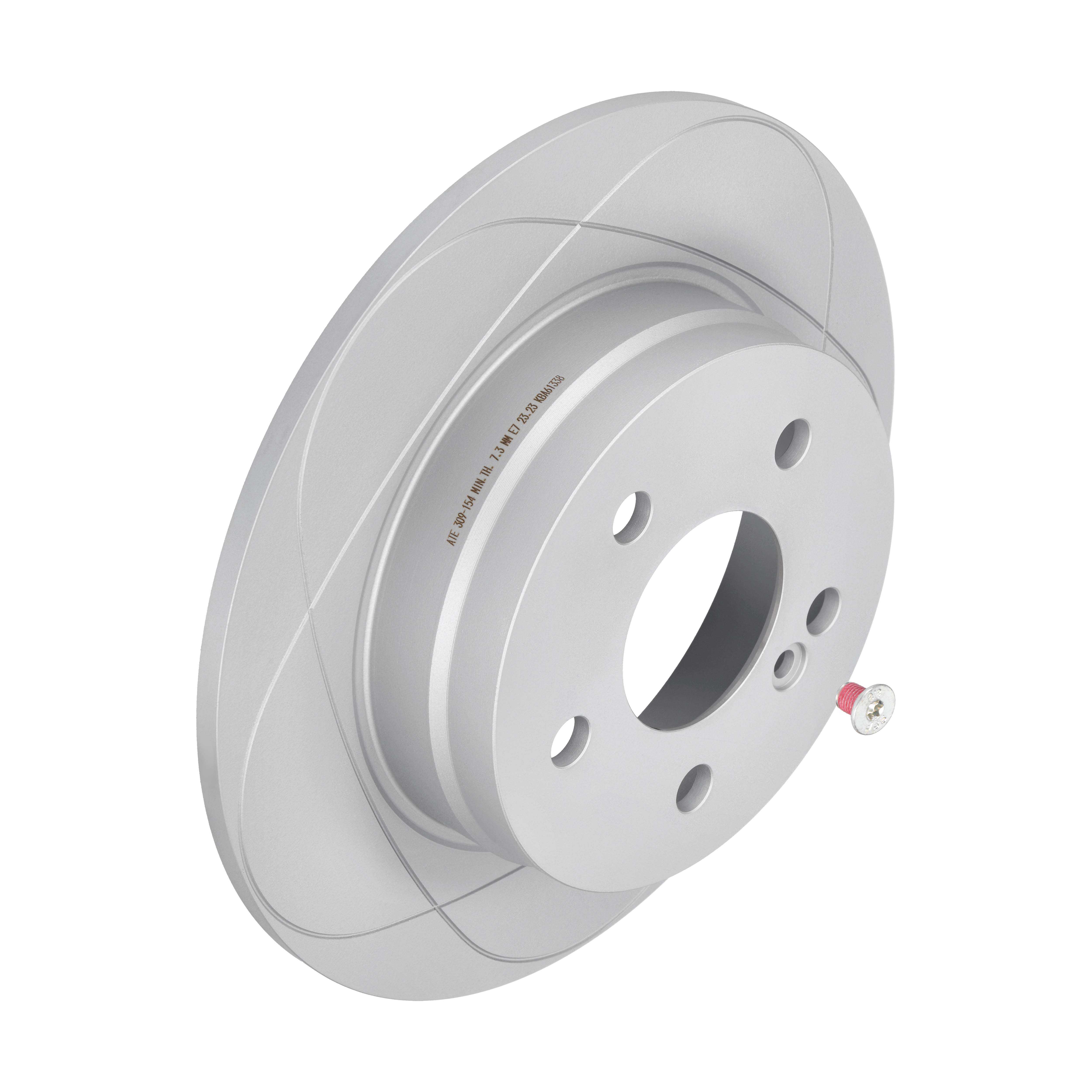 ATE Bremseskive 24030901541 fuld 278mm 9mm for MERCEDES-BENZ