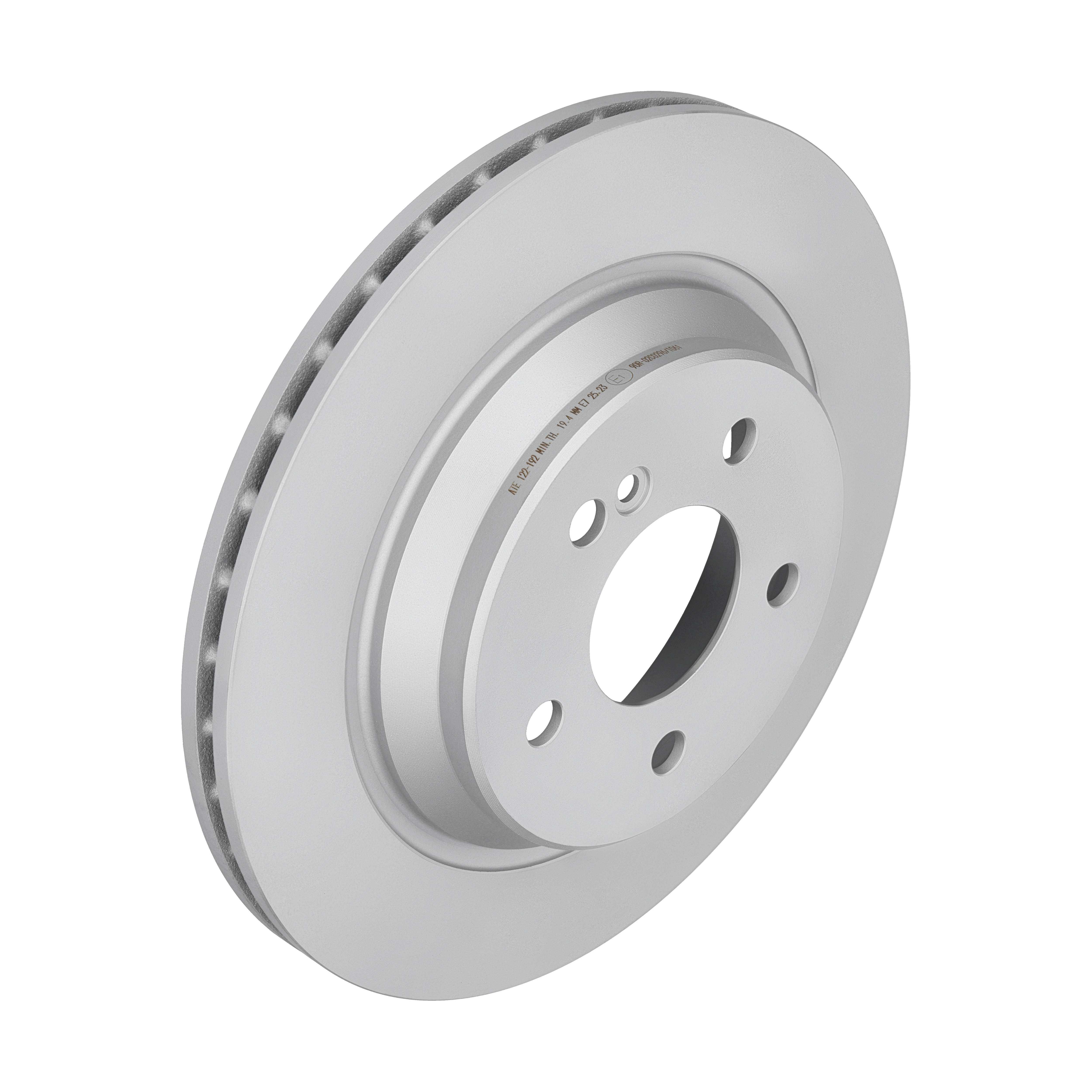 ATE Bremseskive 24012201921 ventileret 300mm 22mm for MERCEDES-BENZ