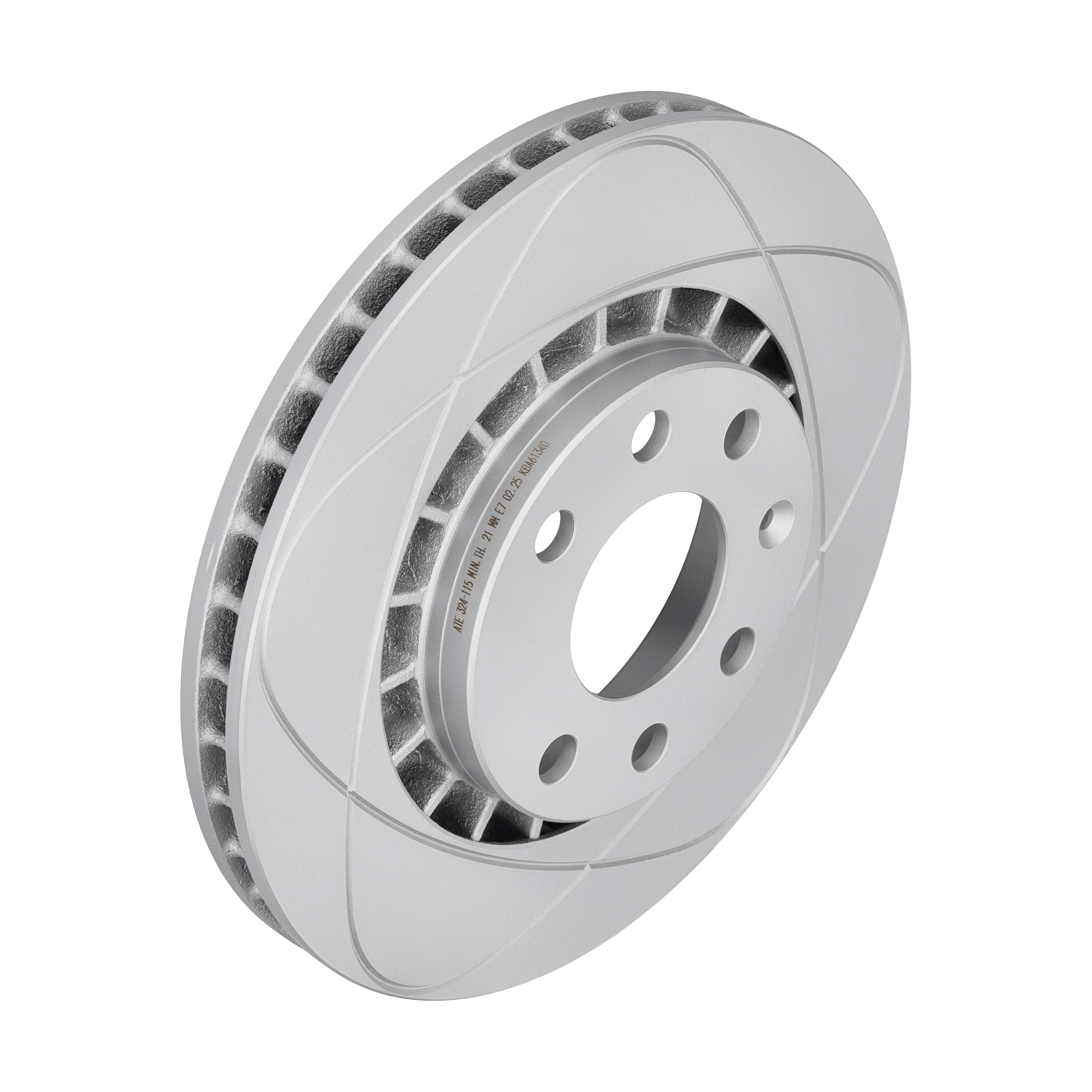 ATE Bremseskive 24032401151 ventileret 256mm 24mm for VAUXHALL CHEVROLET DAEWOO