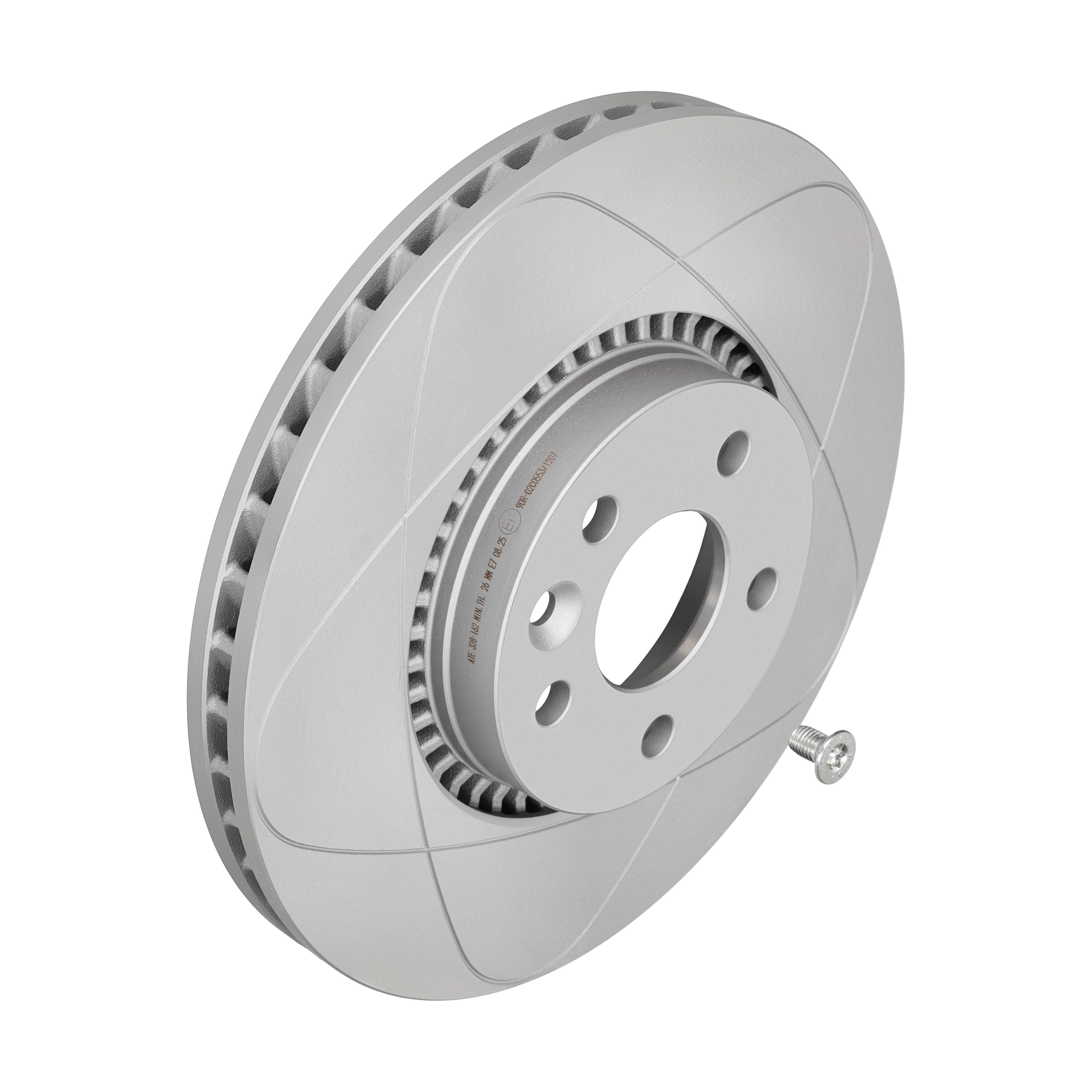 ATE Bremseskive 24032801621 ventileret 316mm 28mm for FORD VOLVO LAND ROVER