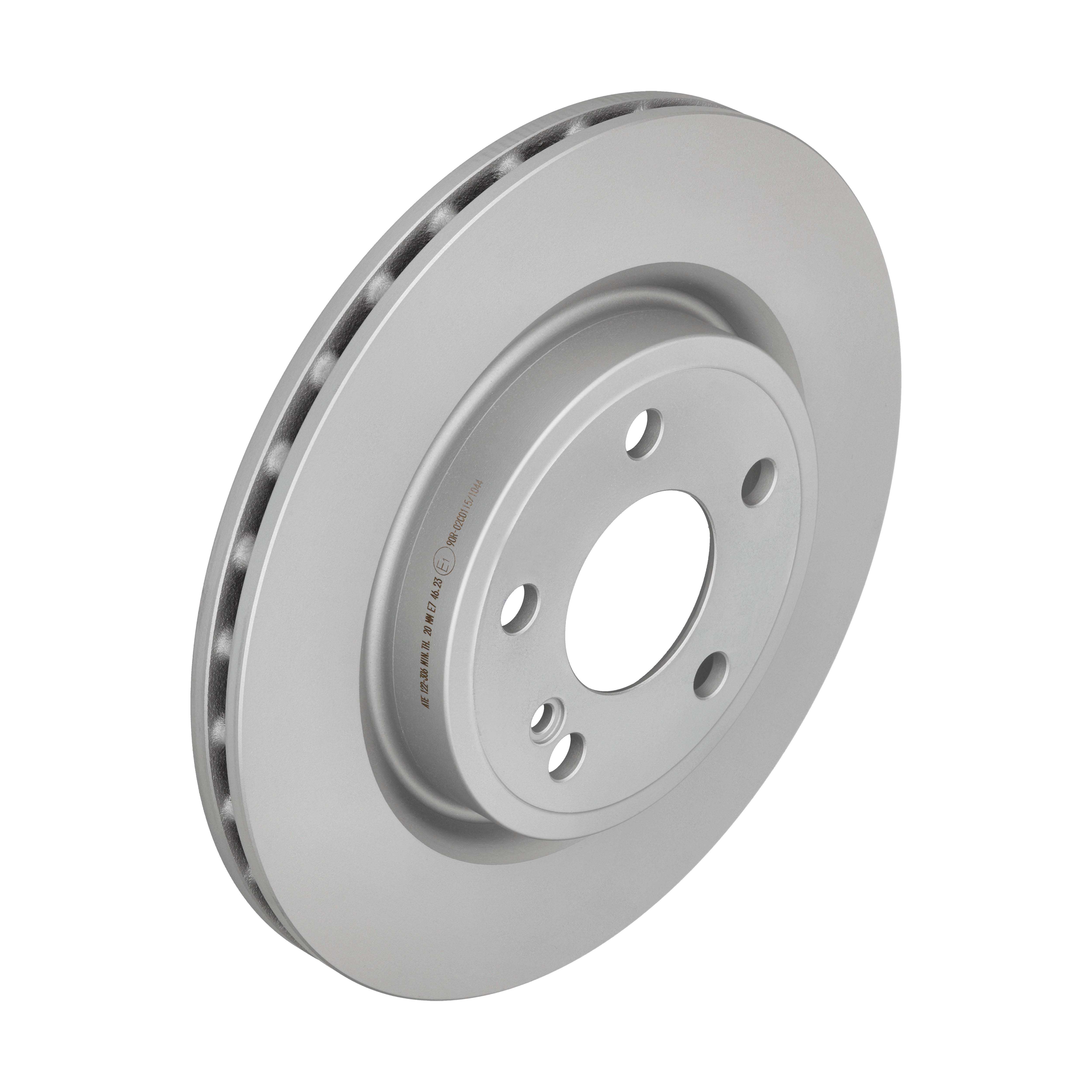 ATE Bremseskive 24012203061 ventileret 295mm 22mm for MERCEDES-BENZ