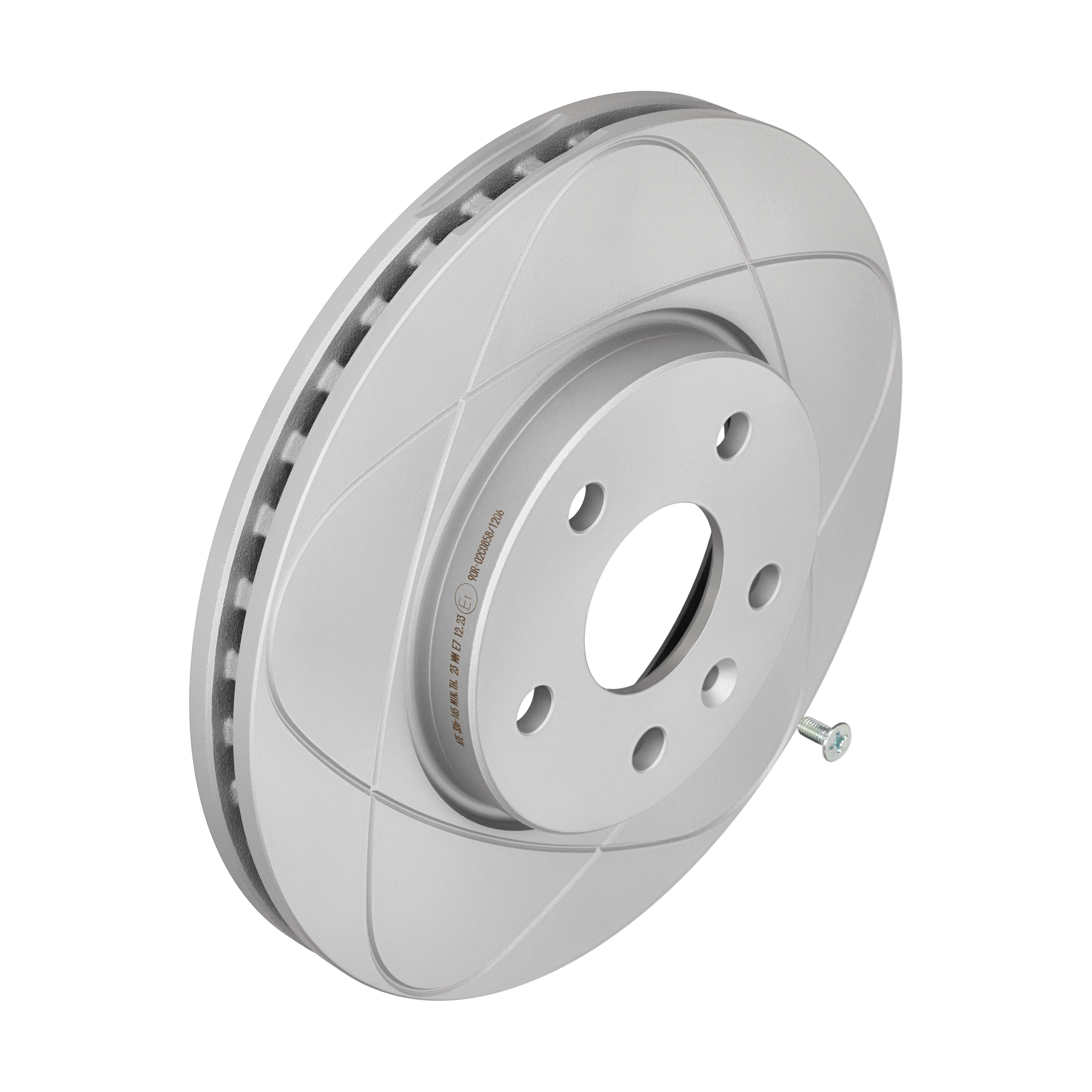 ATE Bremseskive 24032601651 ventileret 276mm 26mm for VAUXHALL CHEVROLET