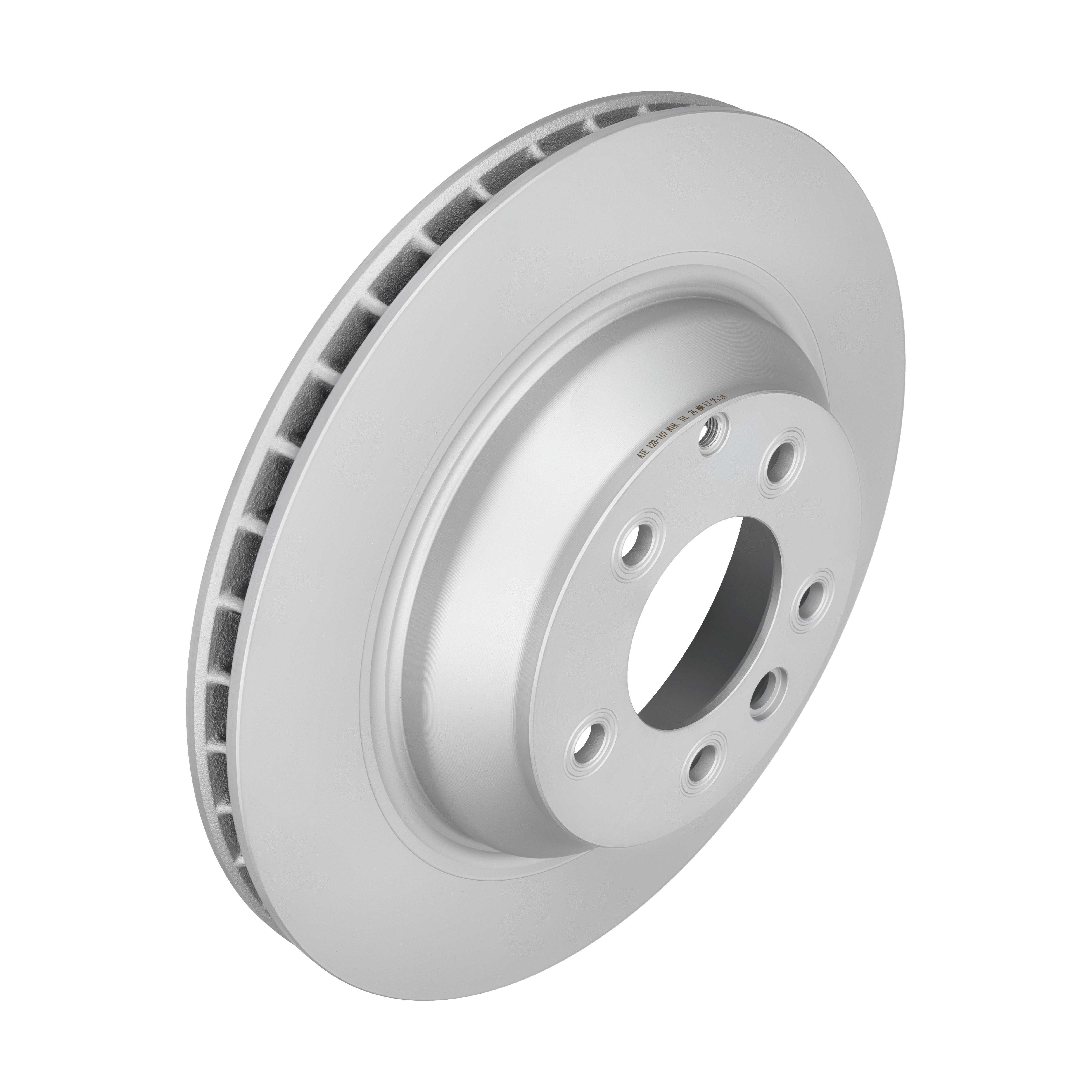 ATE Bremseskive 24012801691 ventileret 358mm 28mm for PORSCHE VAG
