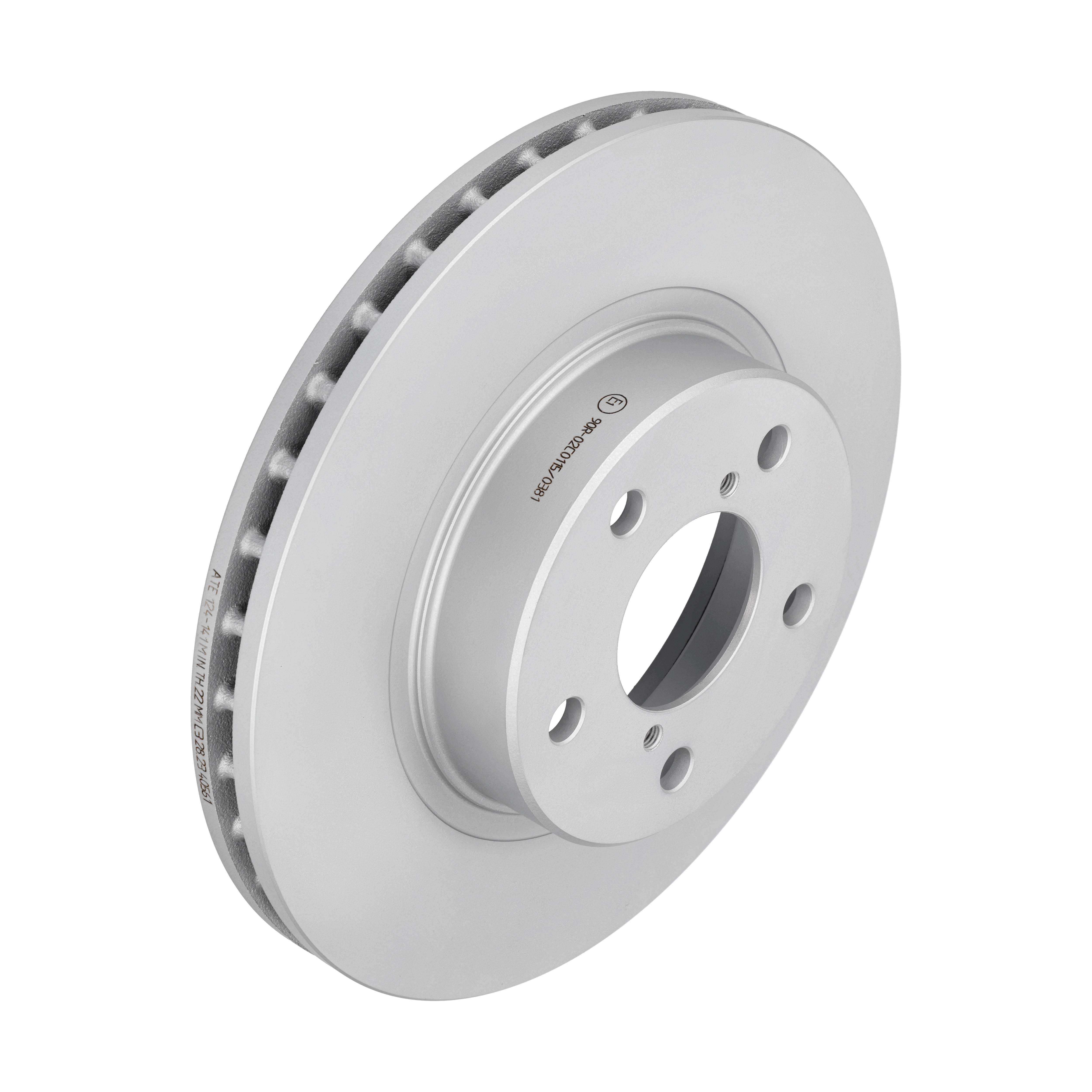 ATE Bremseskive 24012401411 ventileret 260mm 24mm for SUBARU